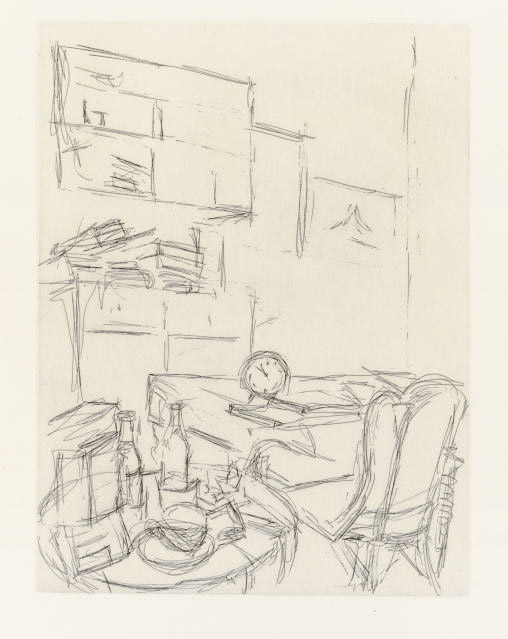 Alberto Giacometti — Утренний репортаж (L. 73)