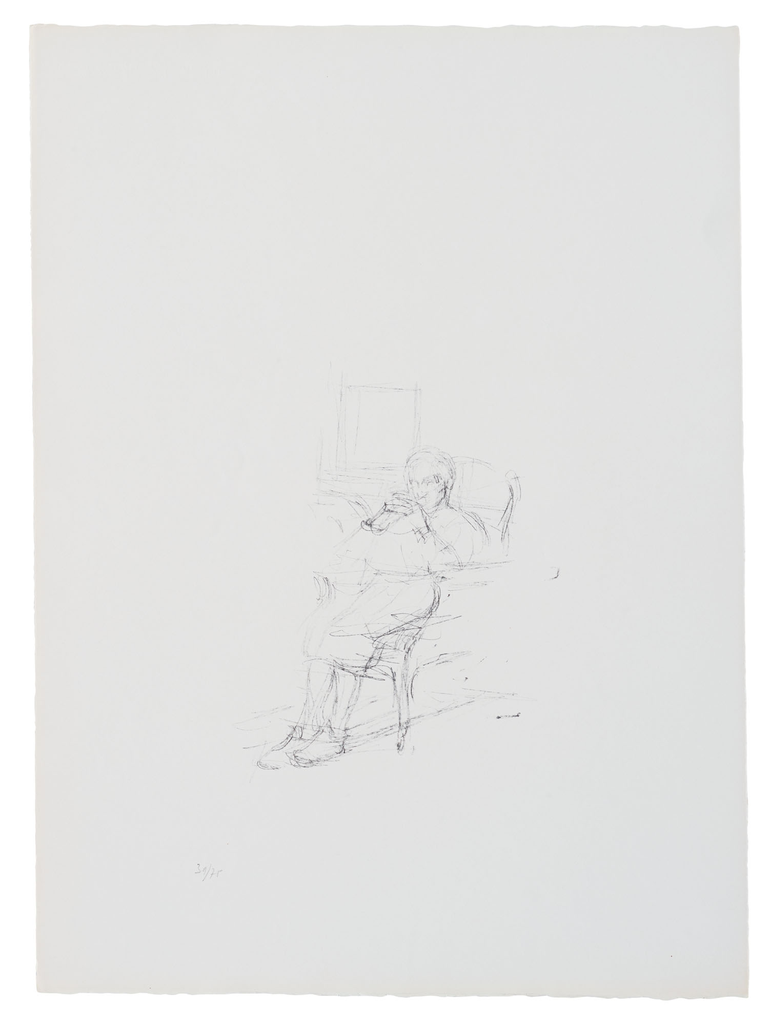 Alberto Giacometti — Сидящая мать художника II (Мать помощника художника II)