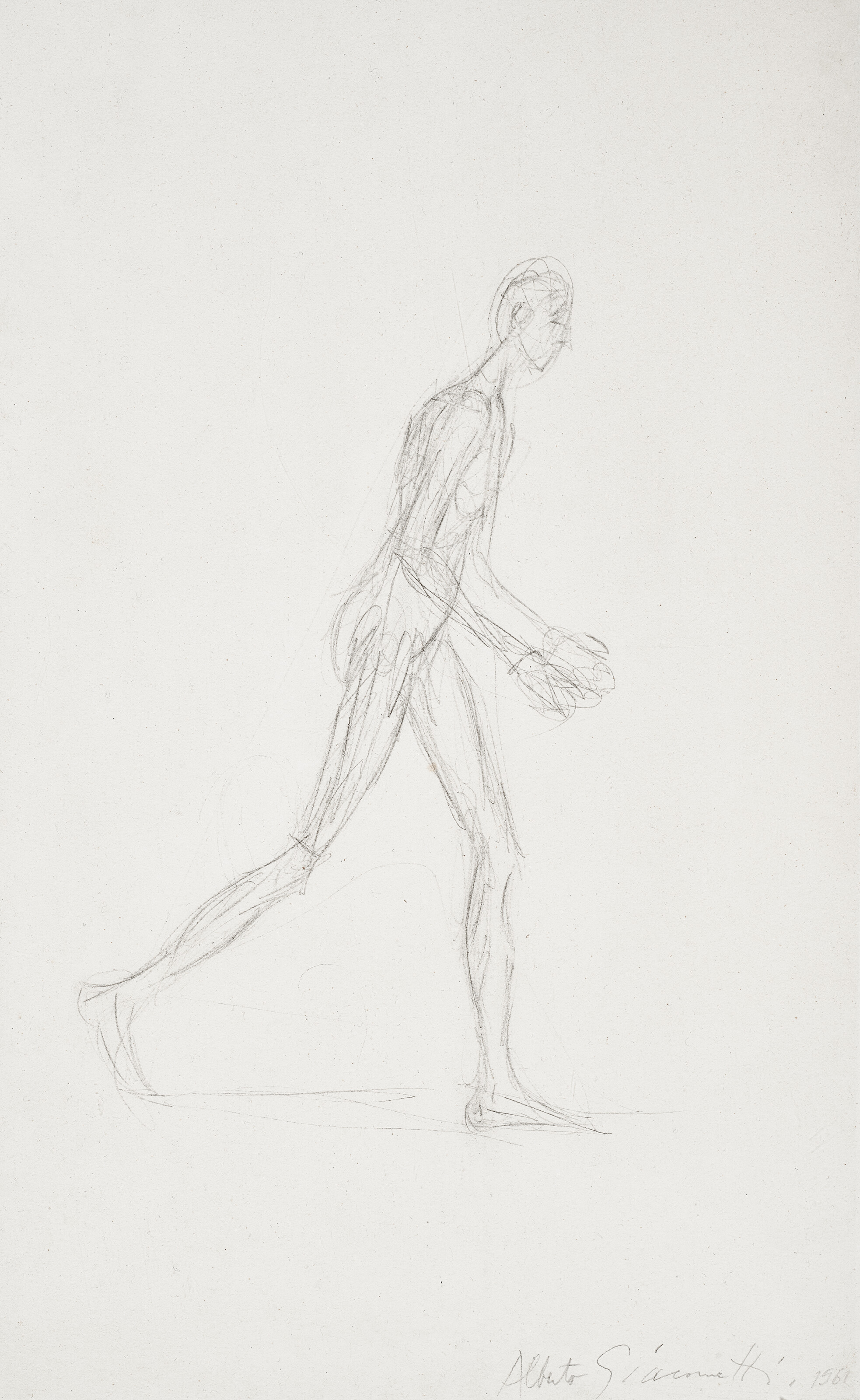 Alberto Giacometti — Человек, который идет вперед
