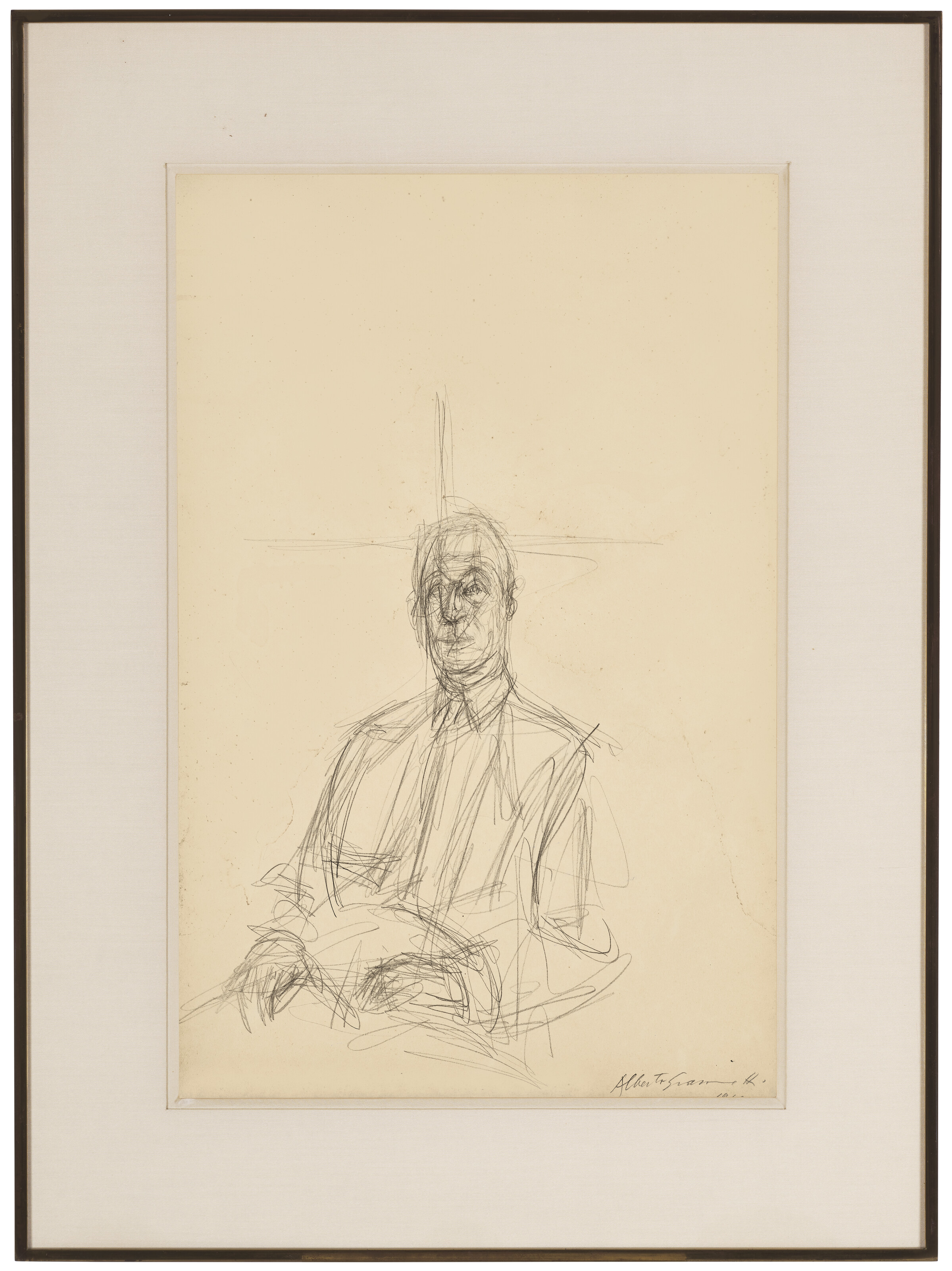Alberto Giacometti — Портрет Джона Ревальда, изображение 2