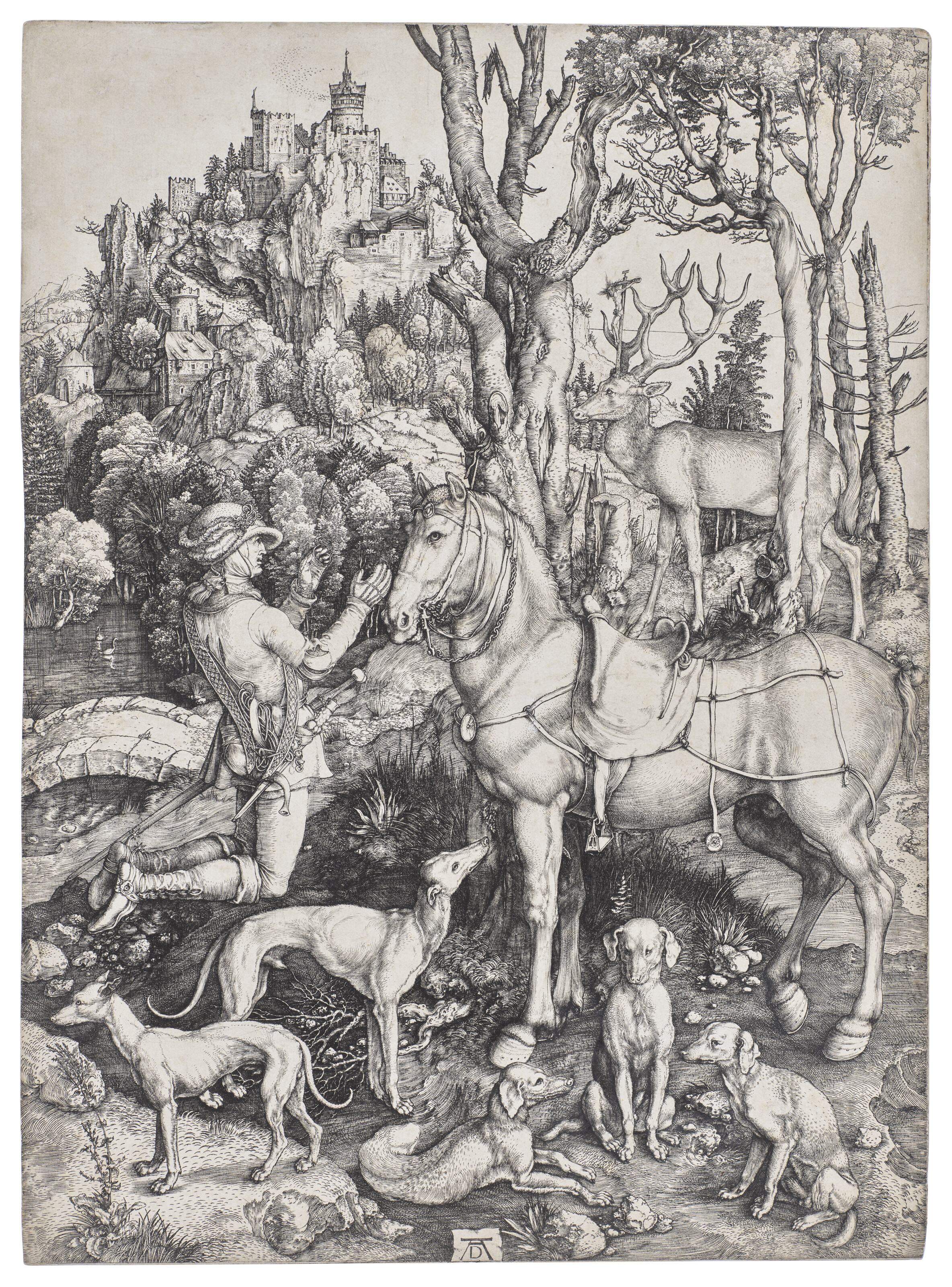 Albrecht Dürer — Святой Евстафий, изображение 1