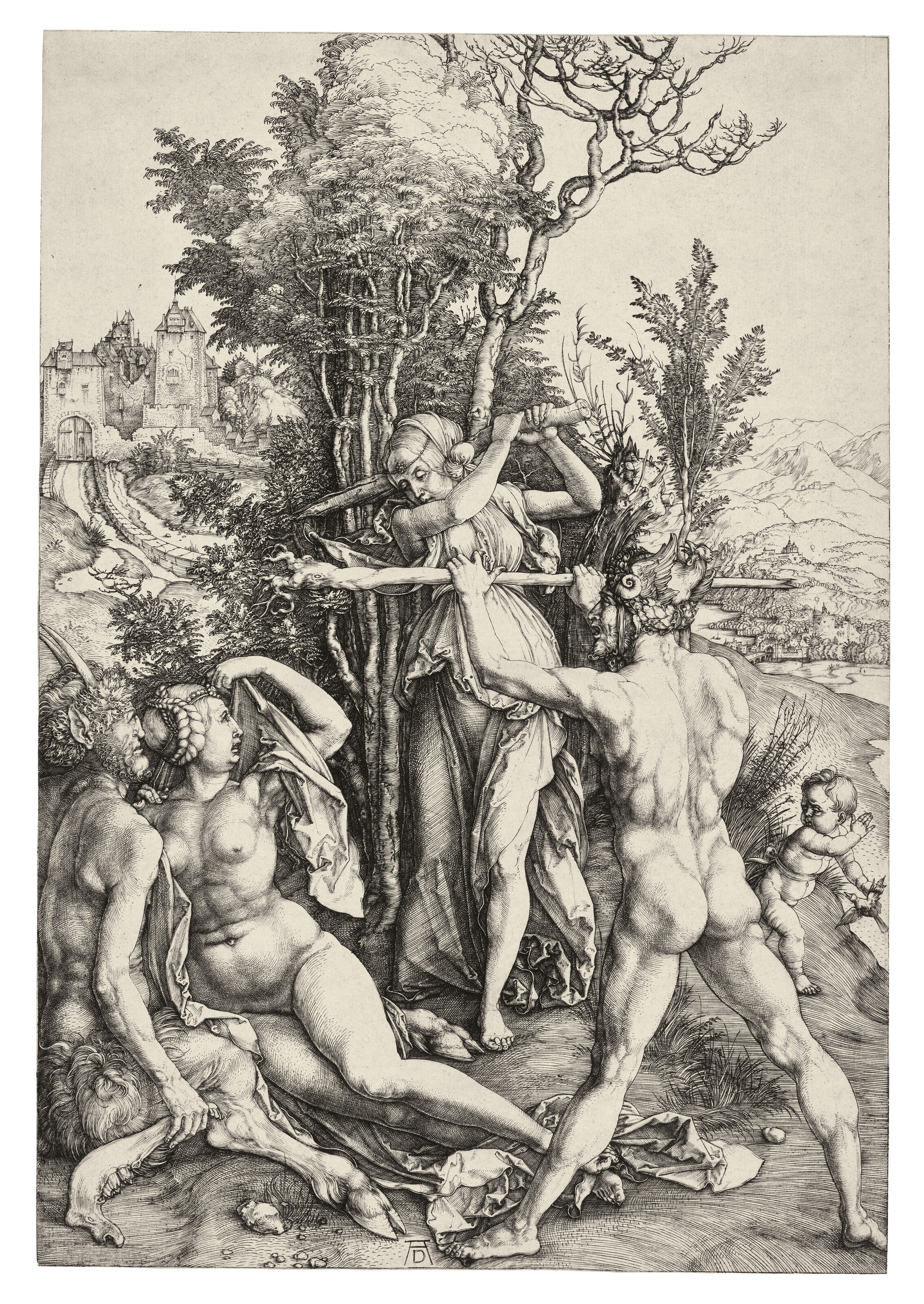 Albrecht Dürer — Геракл на распутье