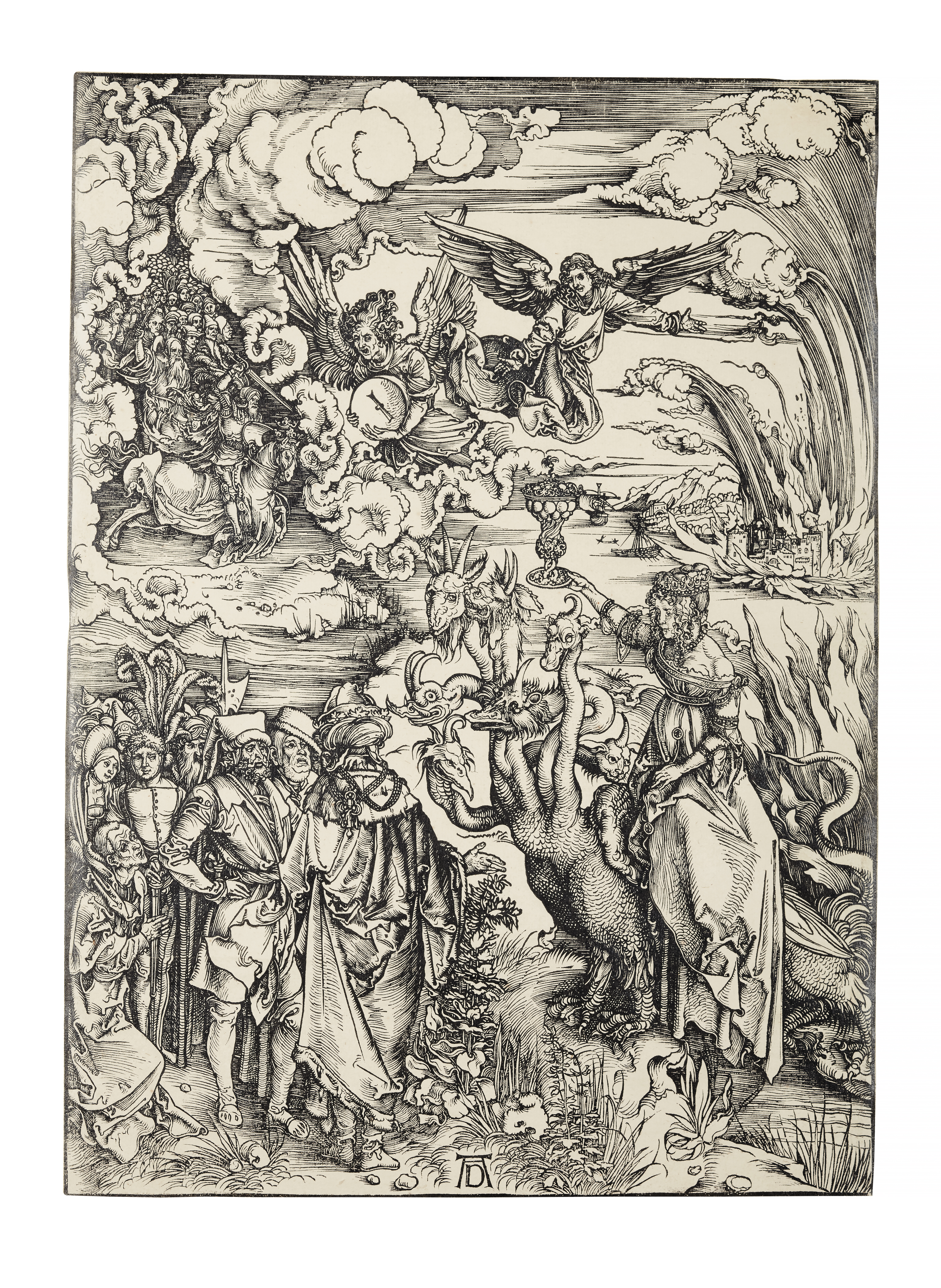Albrecht Dürer — Вавилонская блудница, из фильма "Апокалипсис"