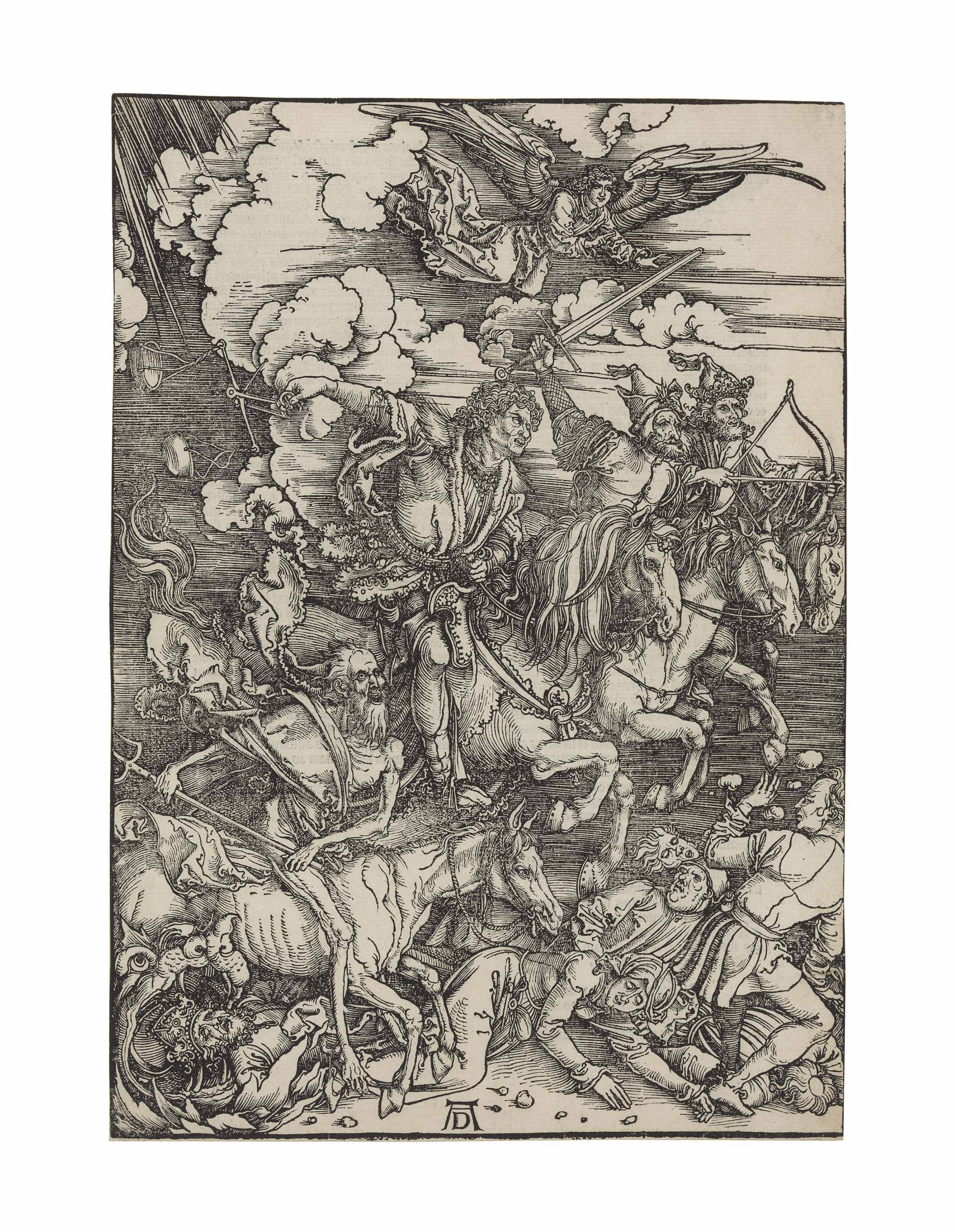 Albrecht Dürer — Четыре всадника Апокалипсиса, из "Апокалипсиса" (B. 64; M. Holl. 167; S.M.S. 115)