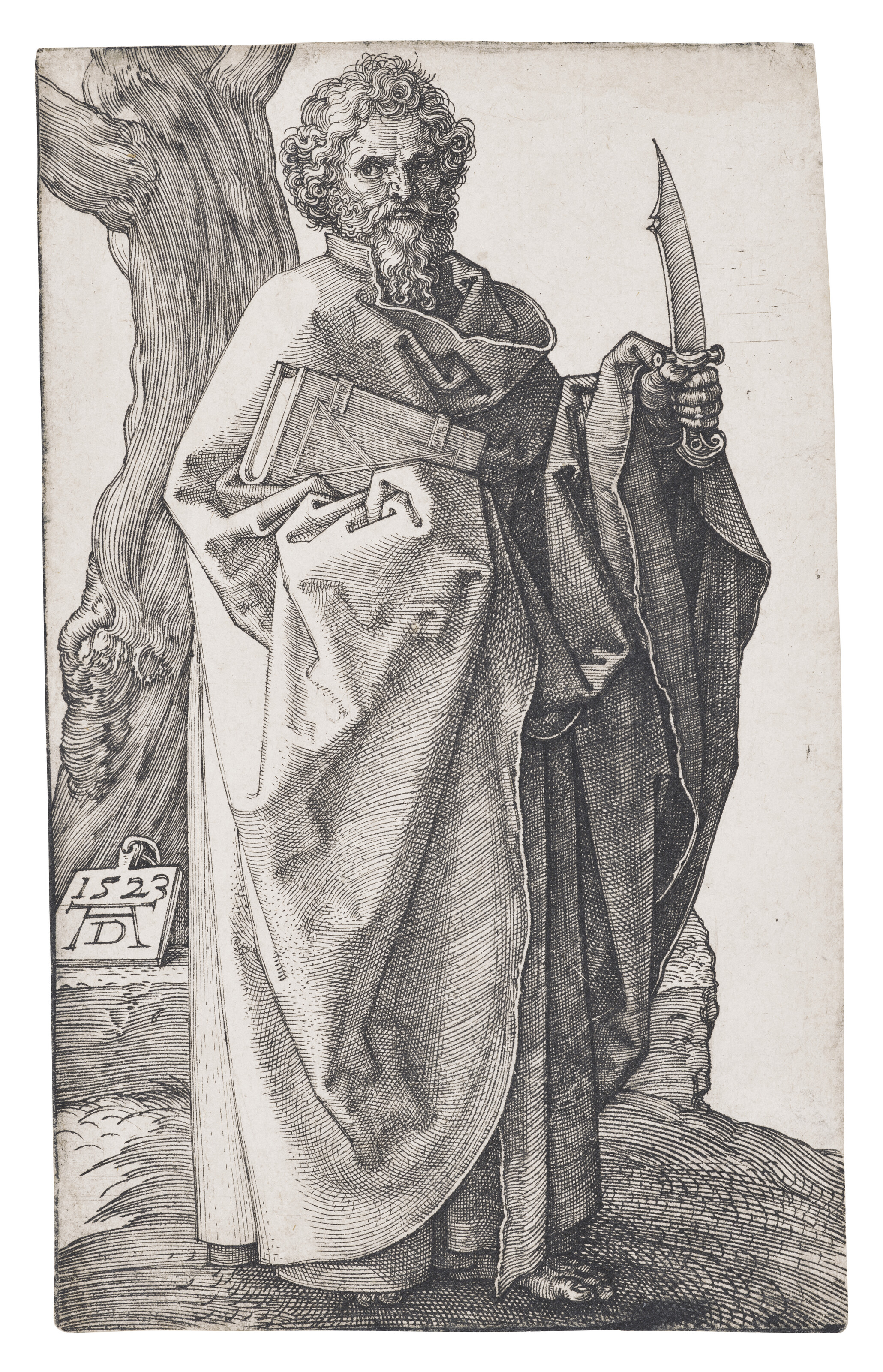 Albrecht Dürer — Пять апостолов: святые Варфоломей, Павел, Филипп, Симон и Фома, изображение 6