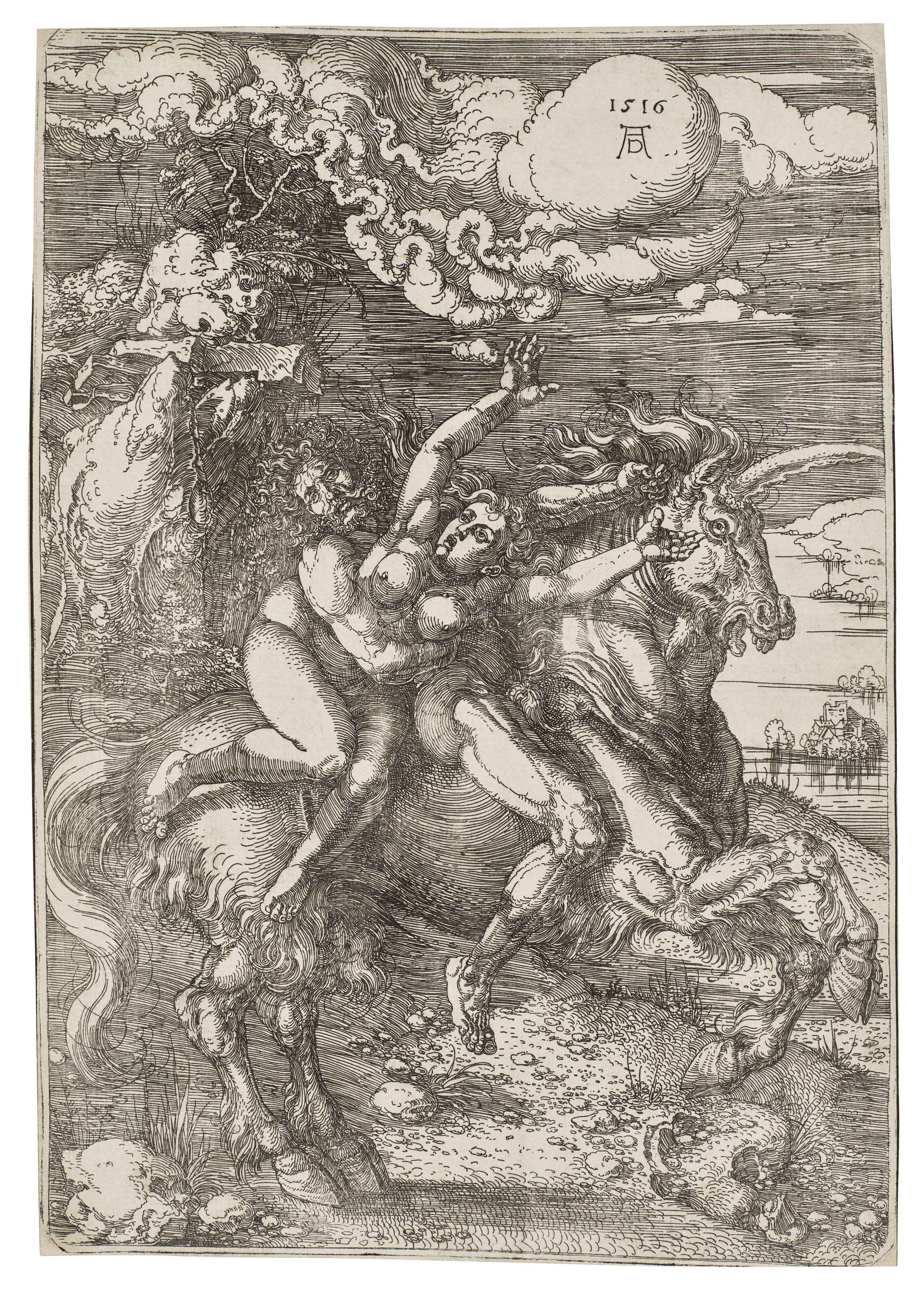 Albrecht Dürer — Похищение Прозерпины