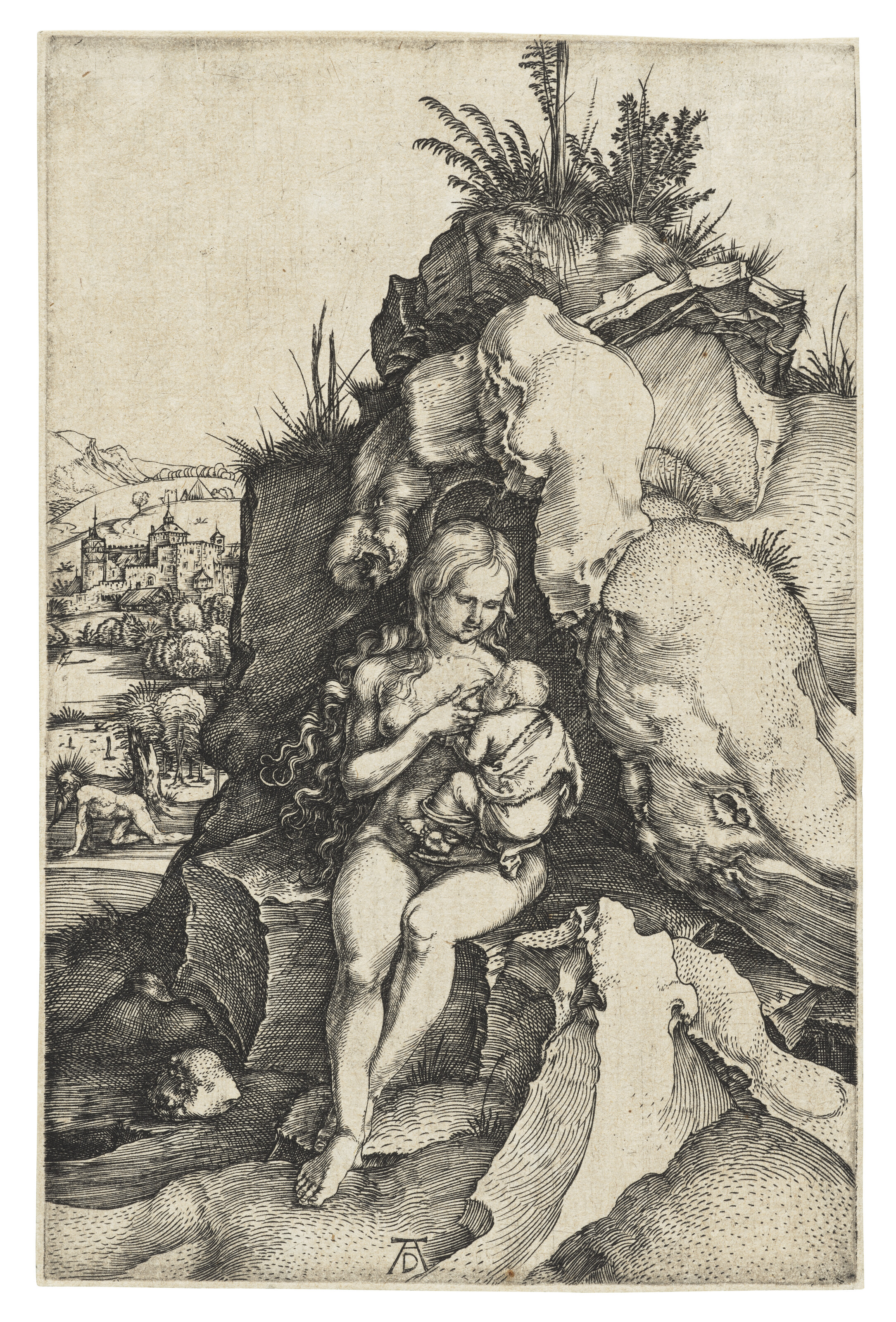 Albrecht Dürer — Покаяние святого Иоанна Златоуста