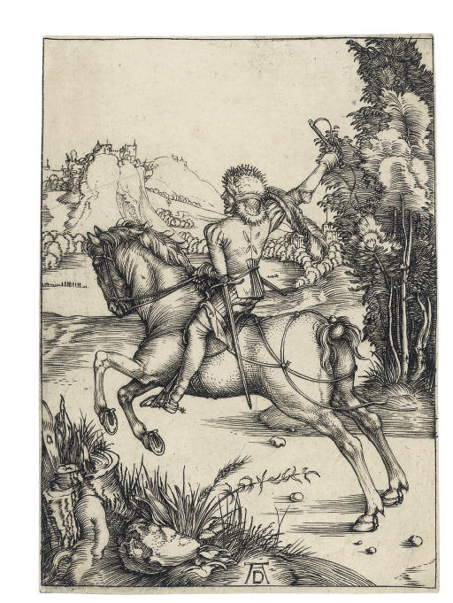 Albrecht Dürer — Маленький курьер (Б. 80; М., Холл. 79; С.М.С. 10)
