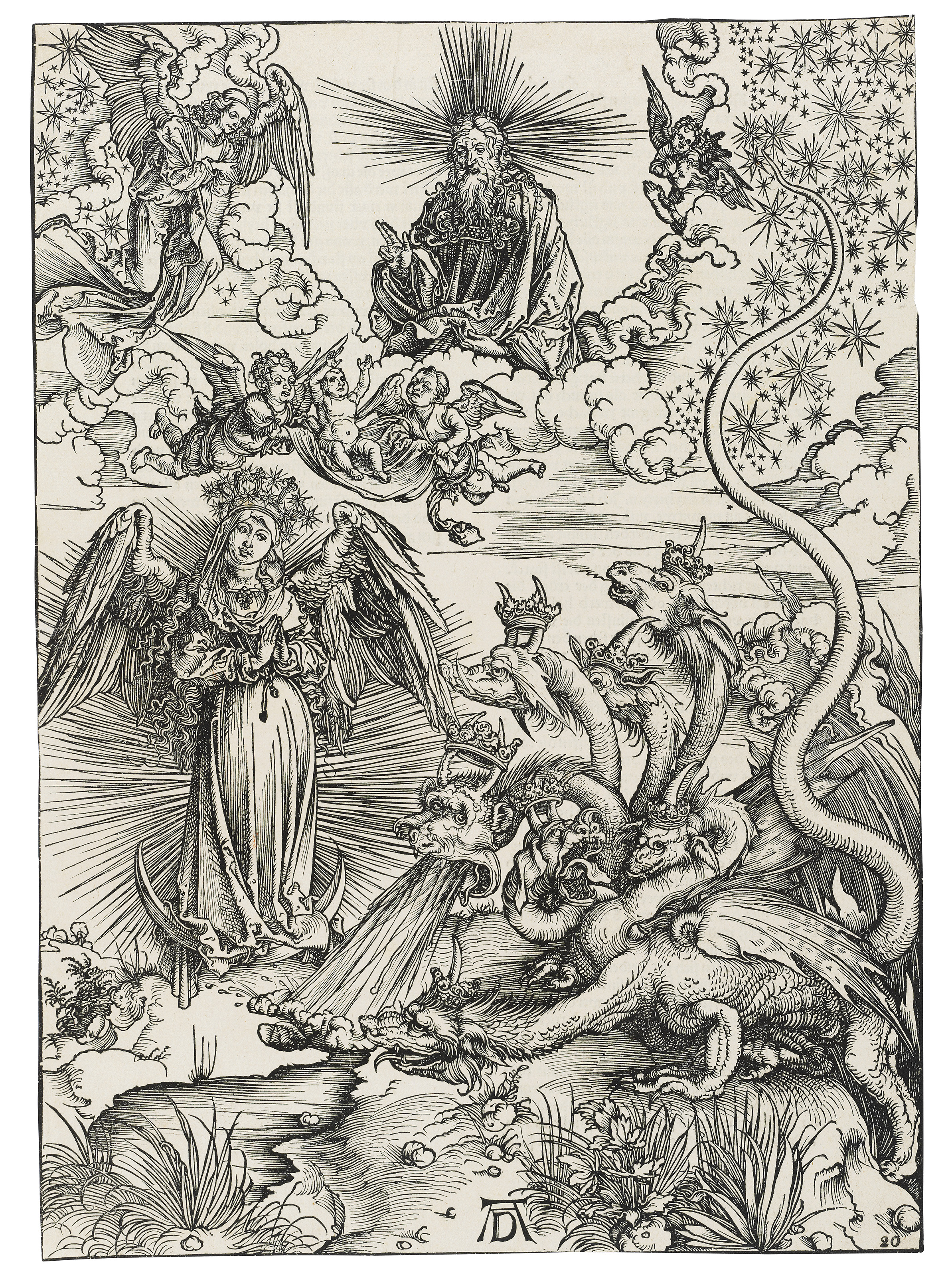 Albrecht Dürer — Апокалиптическая женщина, из фильма "Апокалипсис"