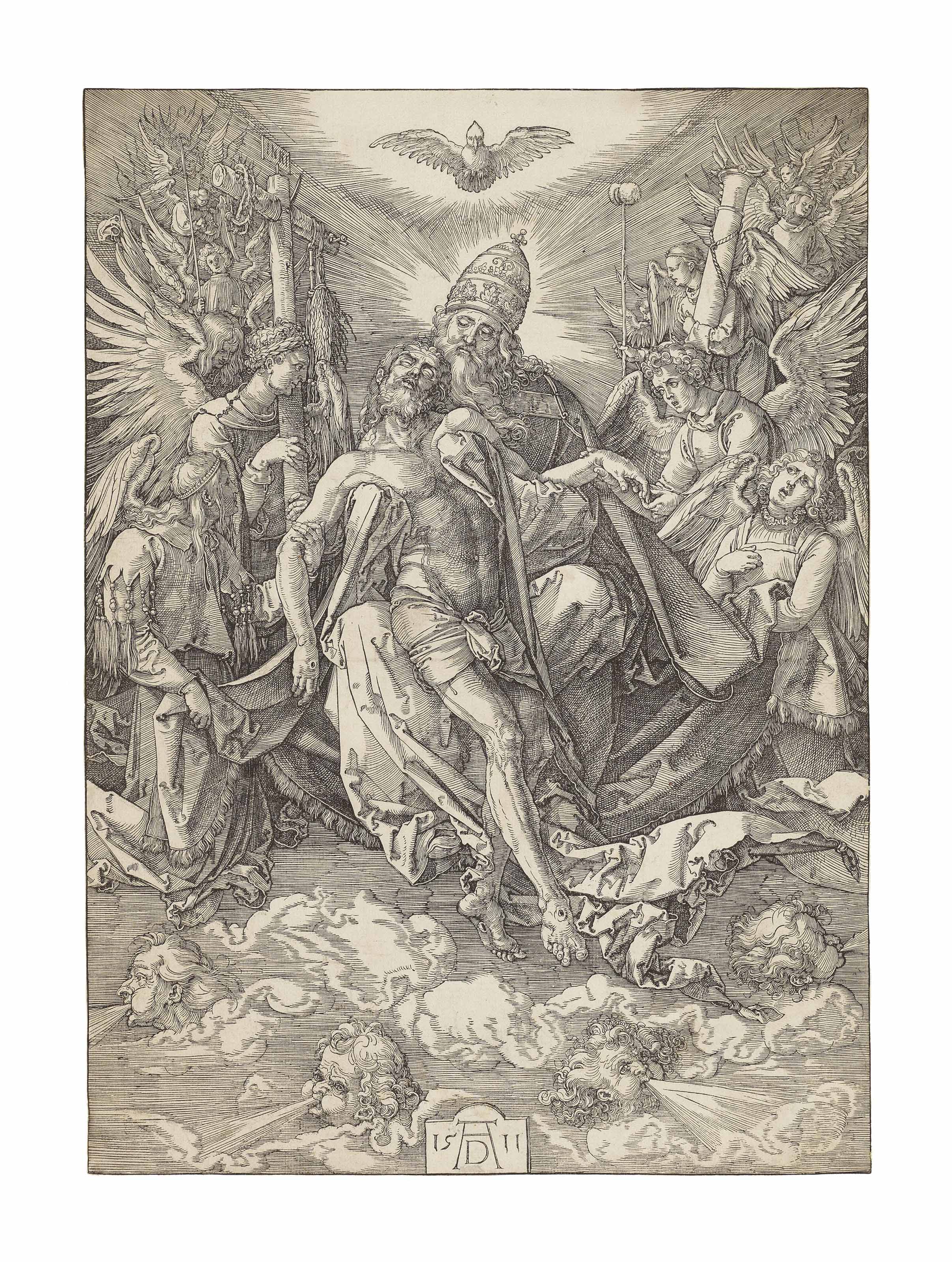 Albrecht Dürer — Святая Троица (Б. 122; М., Зал. 187; С.М.С. 231)