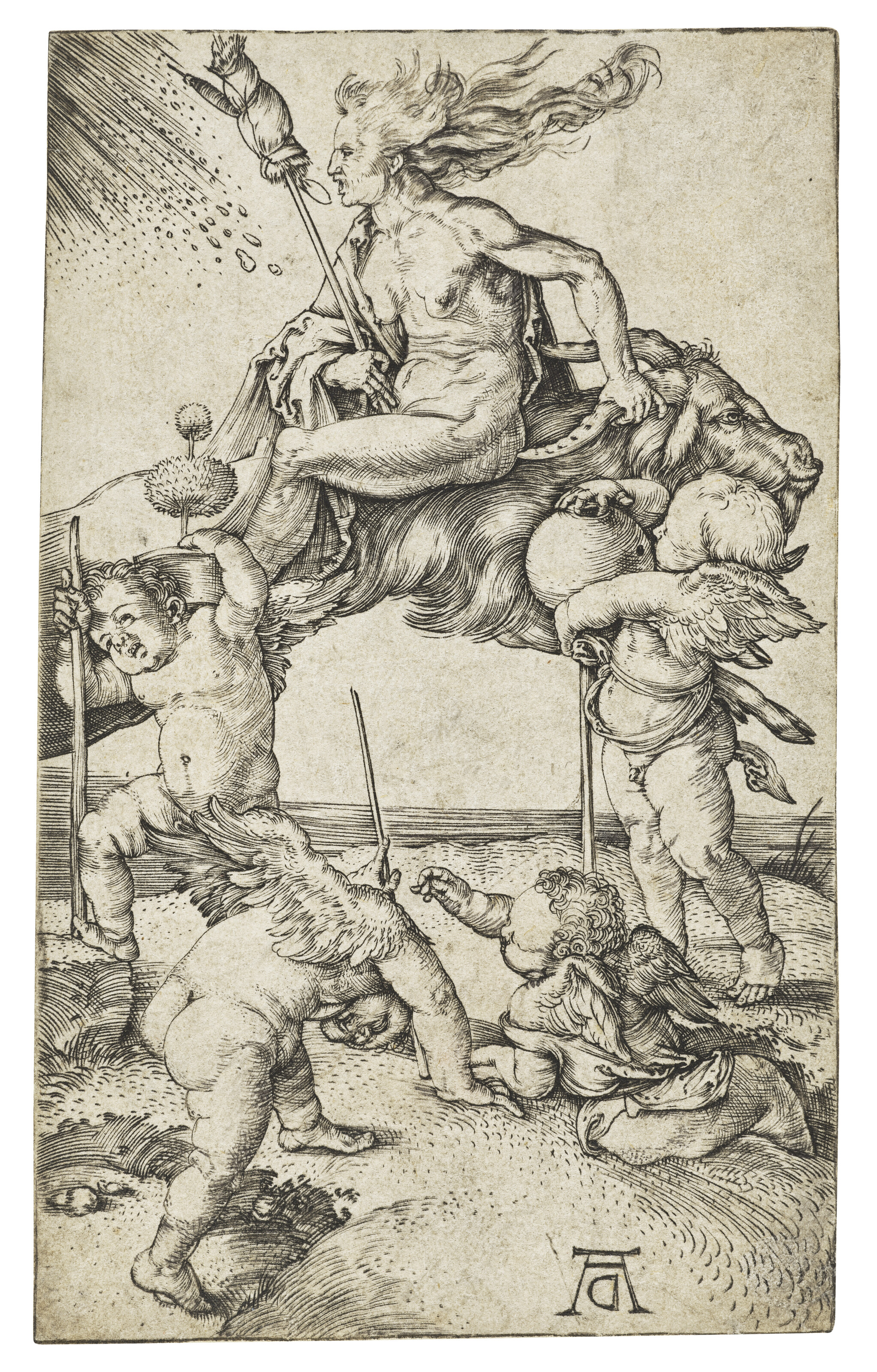 Albrecht Dürer — Ведьма