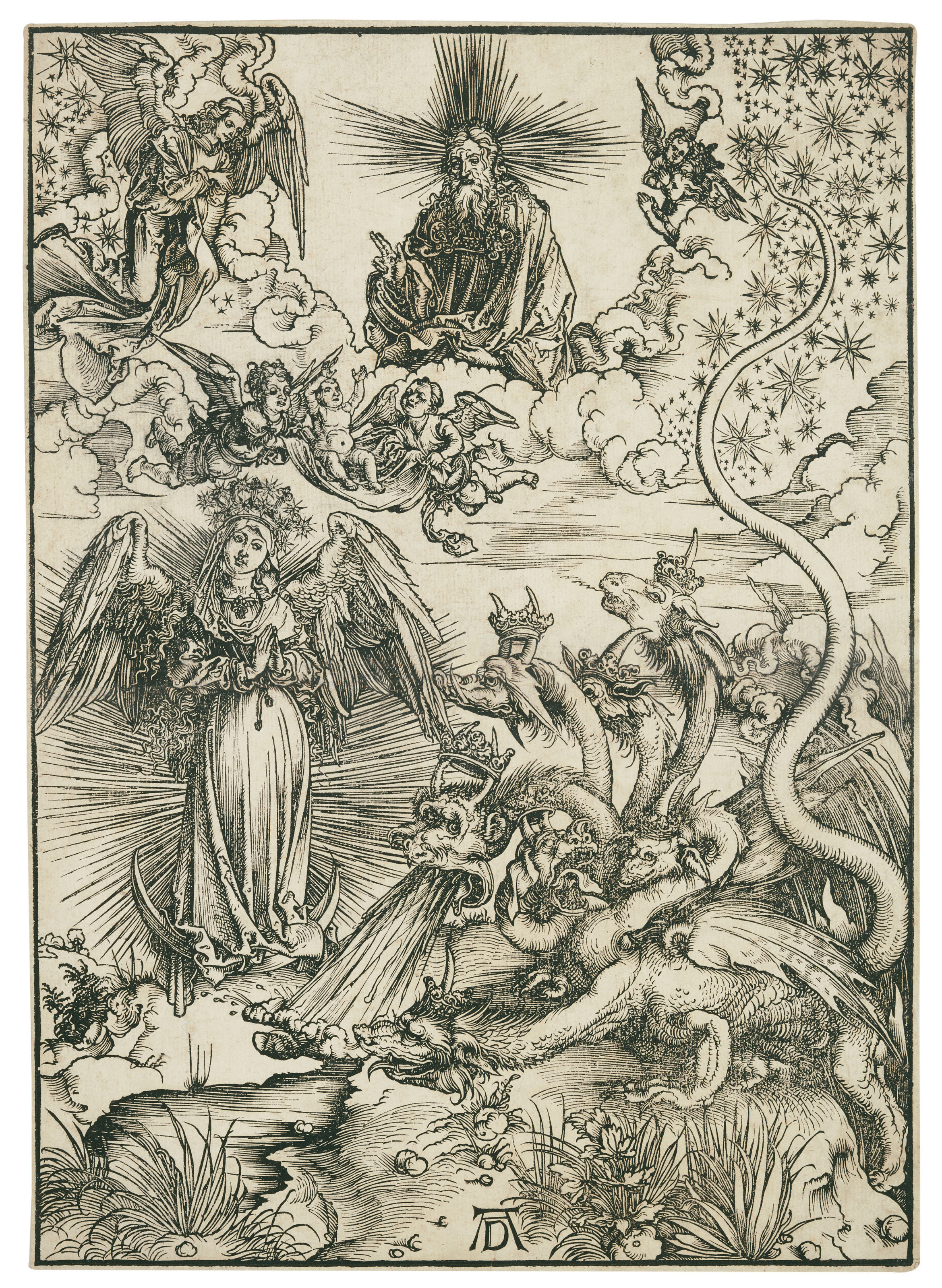 Albrecht Dürer — Апокалиптическая женщина, из фильма "Апокалипсис"