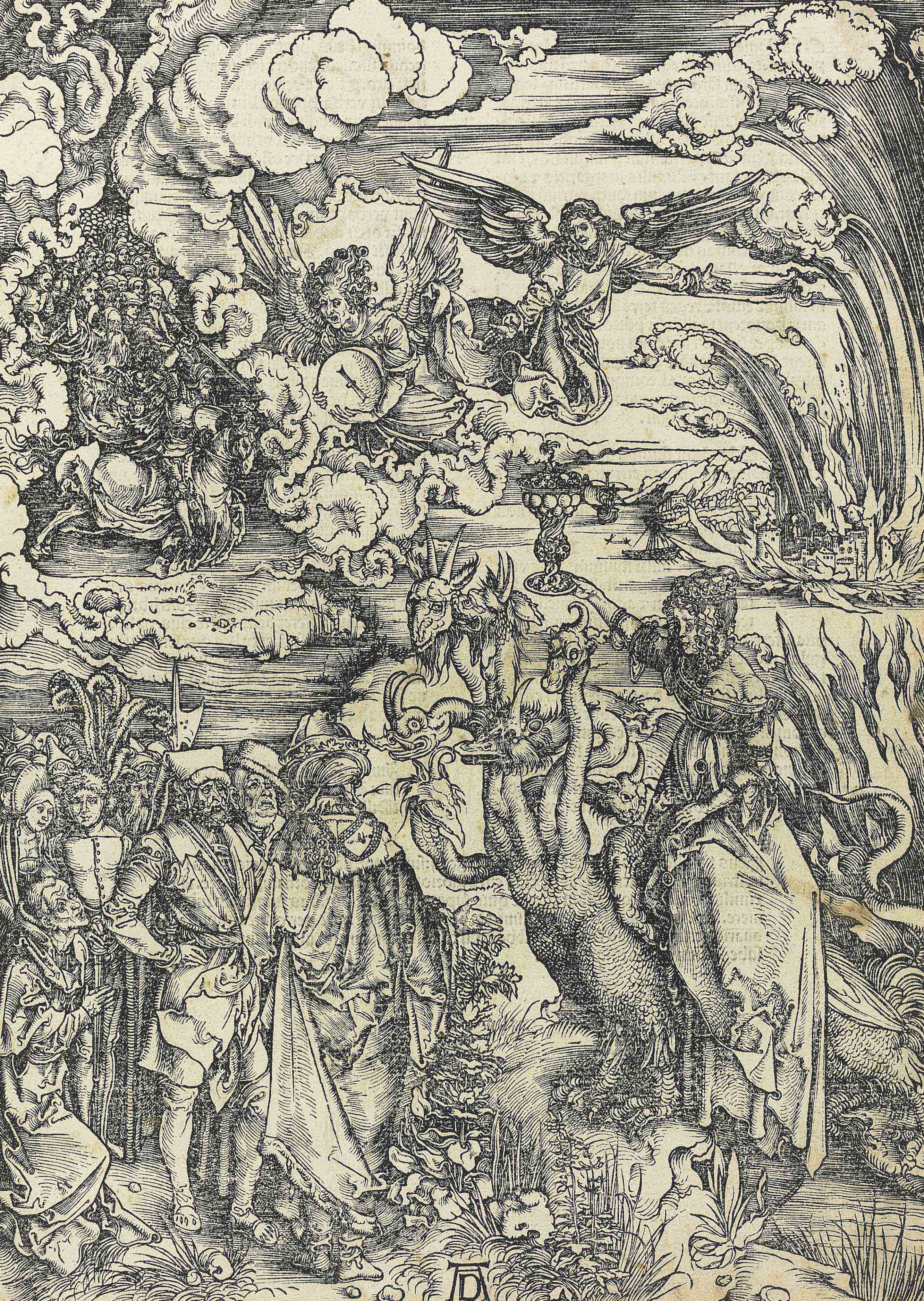 Albrecht Dürer — Вавилонская блудница, из фильма "Апокалипсис"