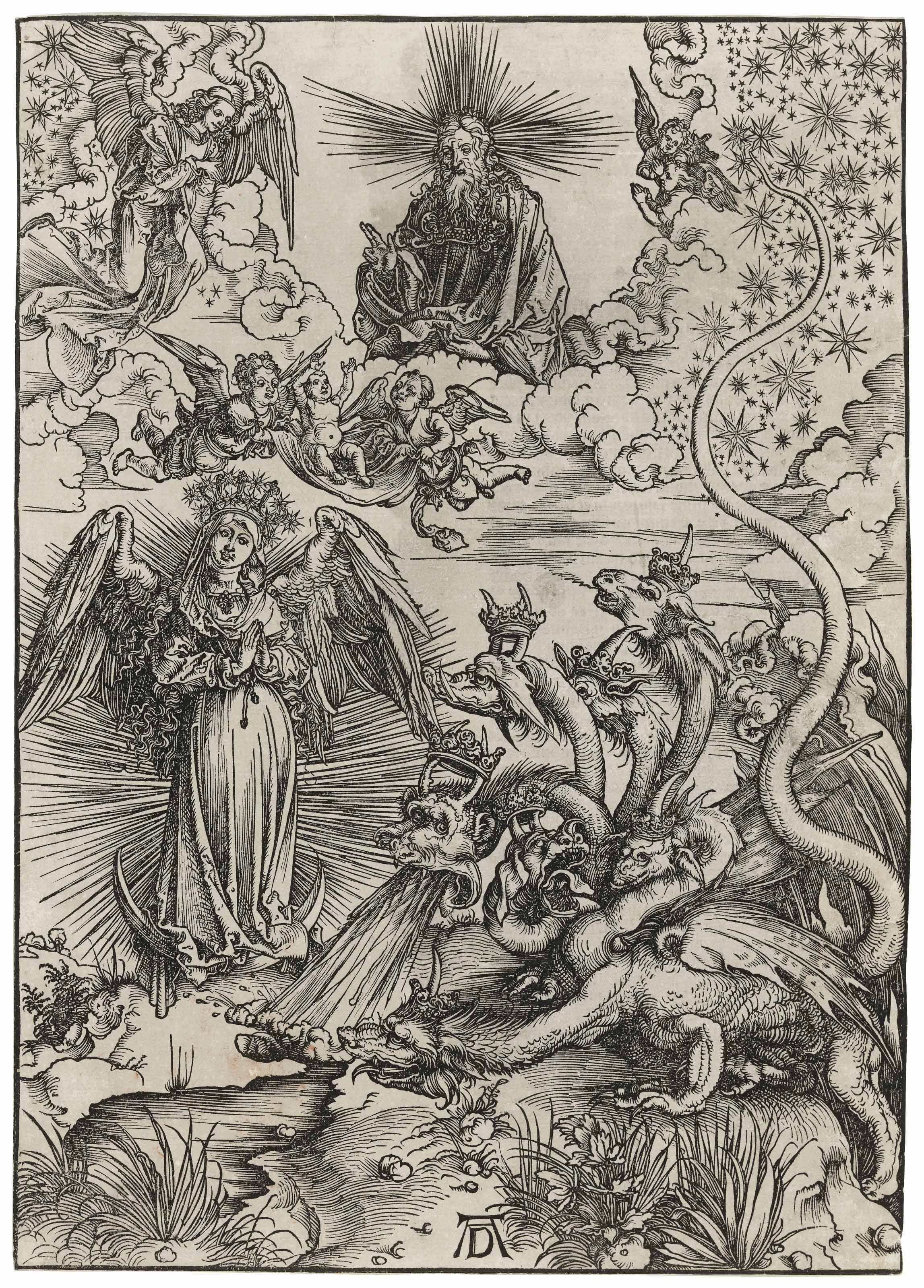 Albrecht Dürer — Апокалиптическая женщина, из фильма "Апокалипсис"