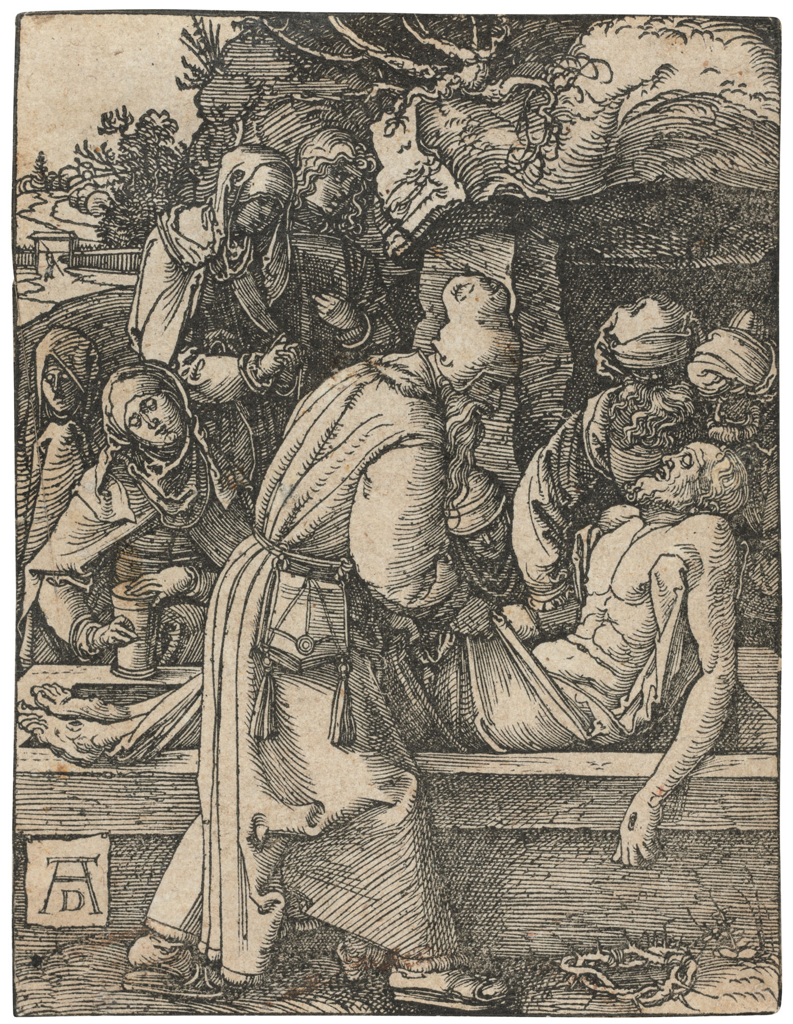 Albrecht Dürer — "Погребение", из фильма "Маленькая страсть"