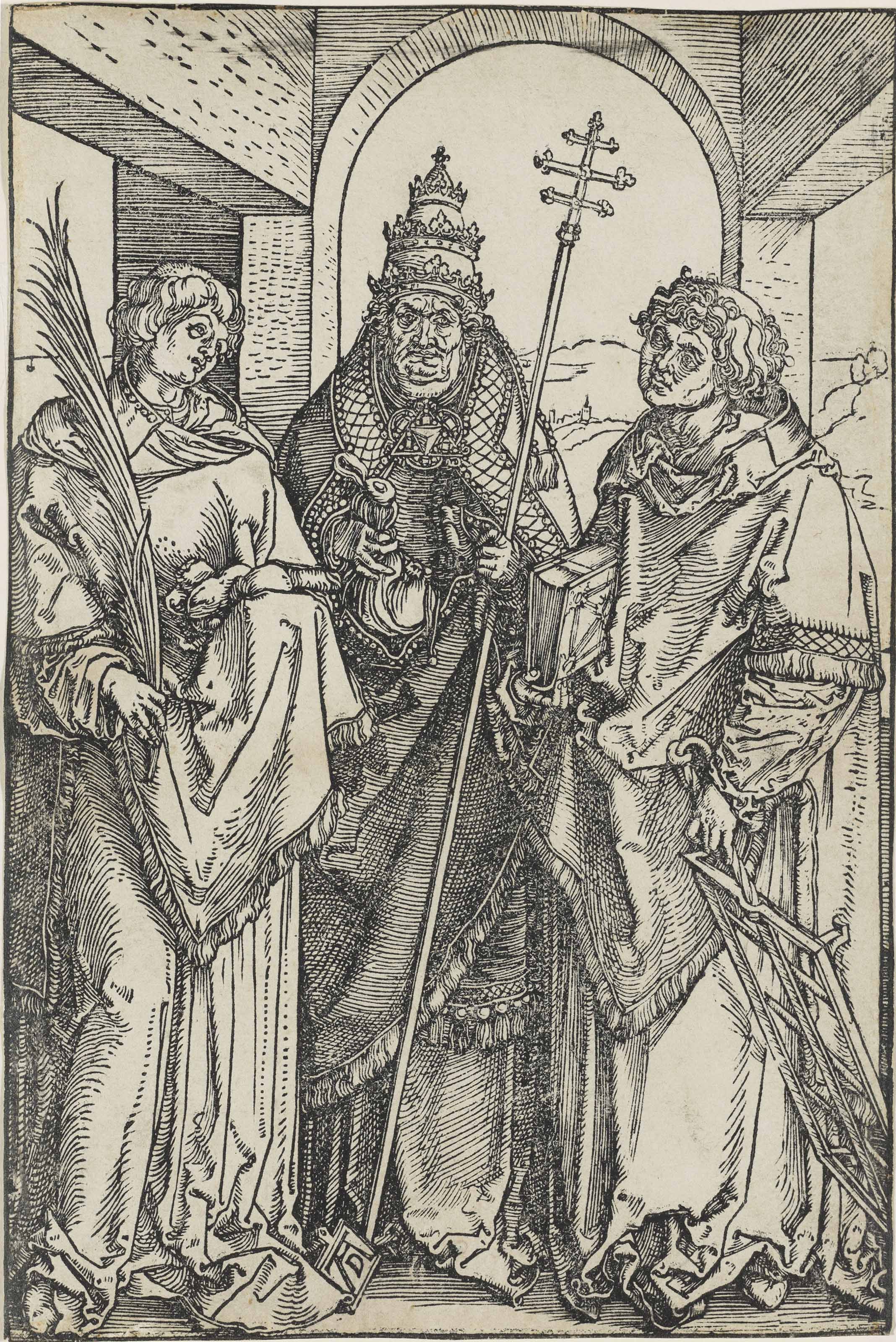 Albrecht Dürer — Святые Стефан, Сикст и Лаврентий