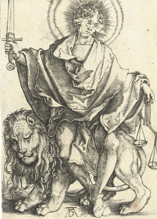 Albrecht Dürer — Правосудие (B. 79; M. Holl. 73; S.M.S. 23)