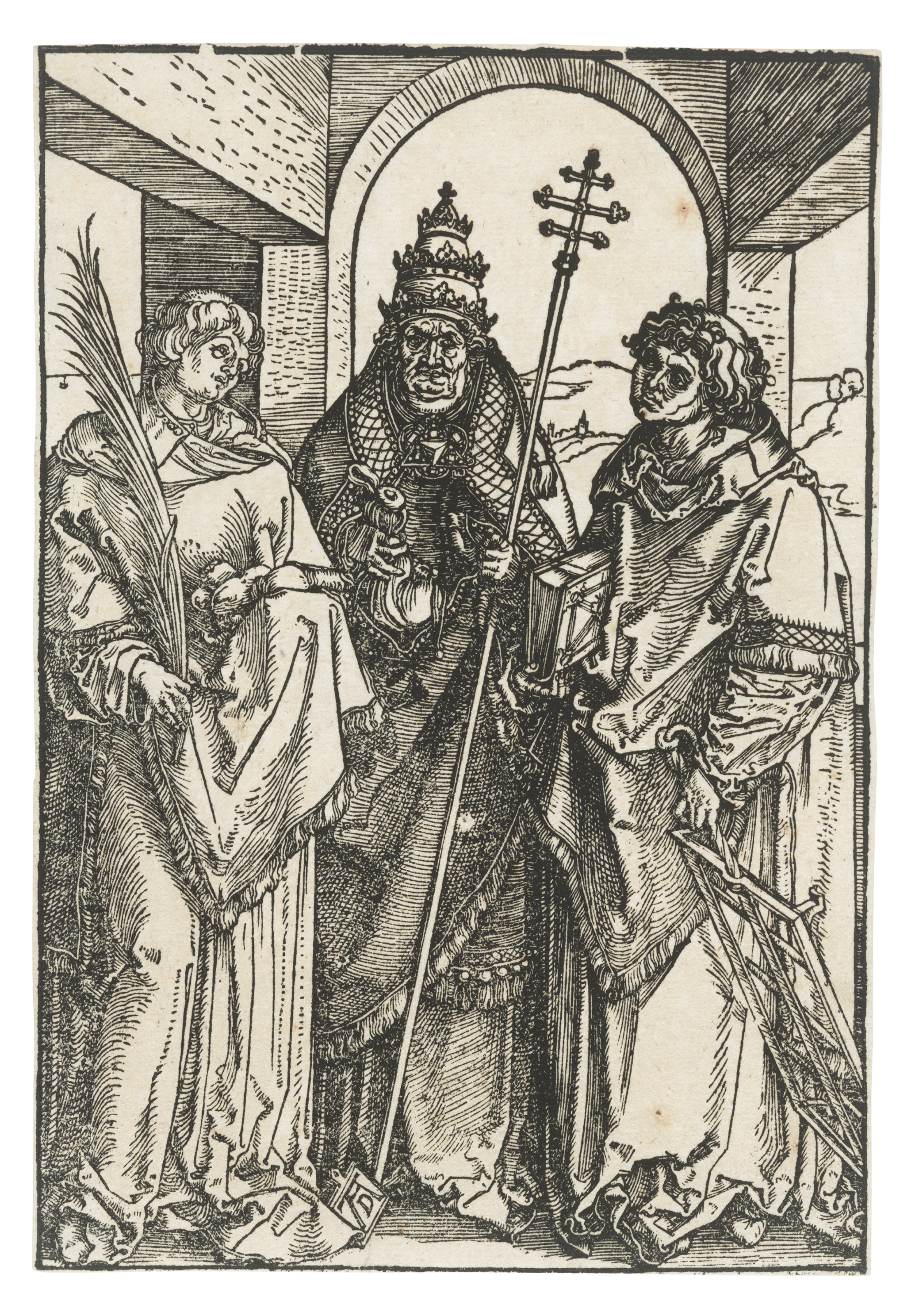 Albrecht Dürer — Святые Стефан, Сикст и Лаврентий, изображение 2