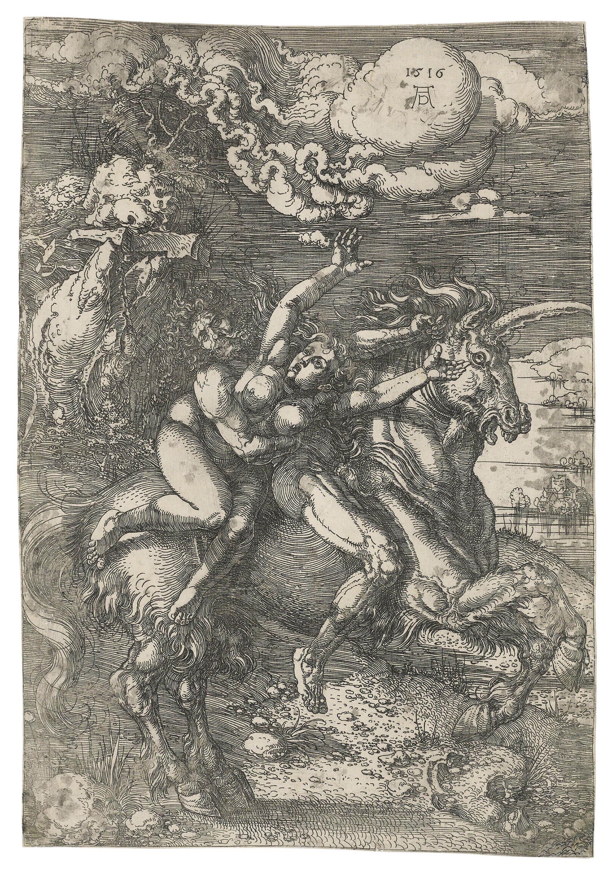 Albrecht Dürer — Похищение Прозерпины