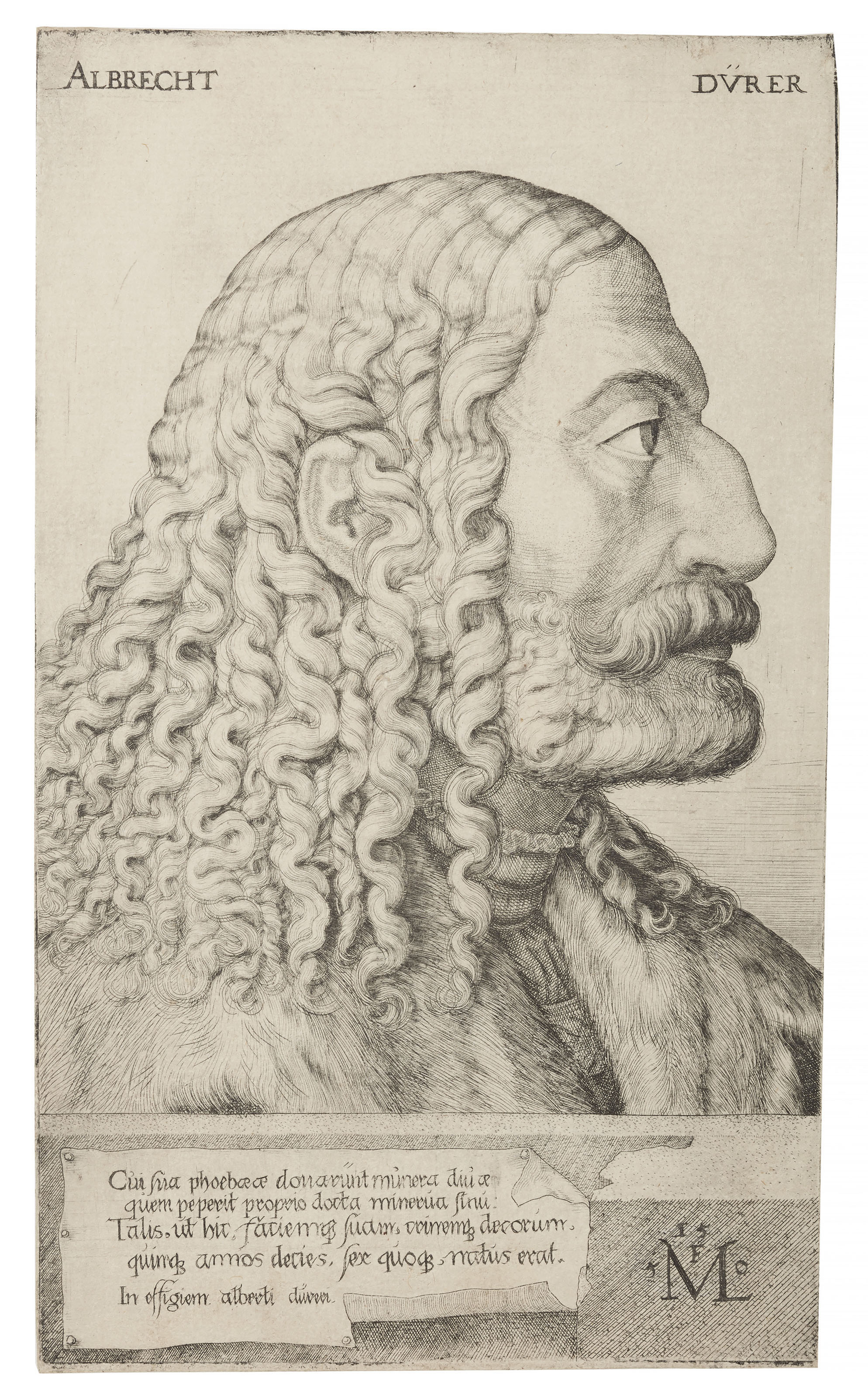 Albrecht Dürer — Портрет Альбрехта Дюрера