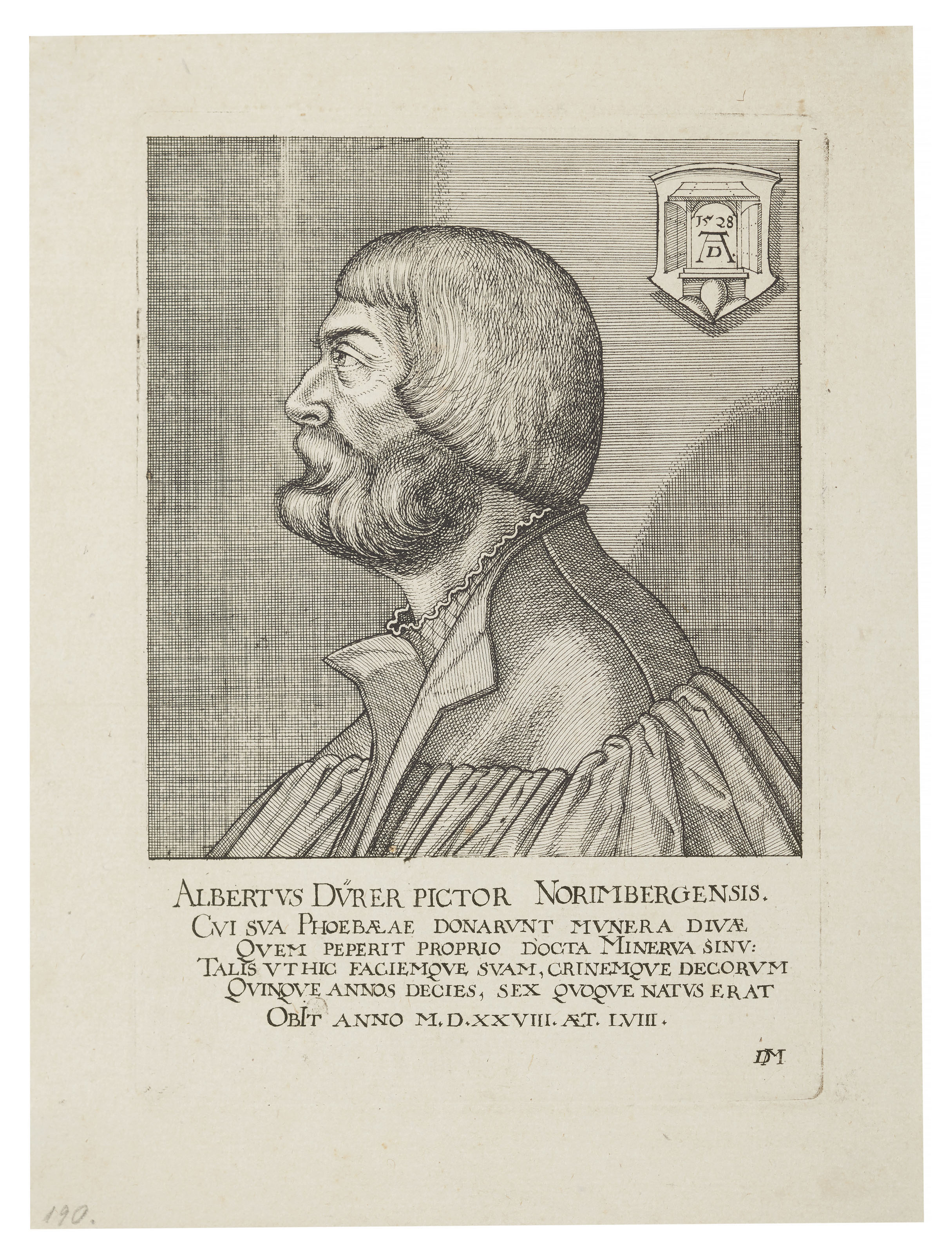 Albrecht Dürer — Портрет Альбрехта Дюрера