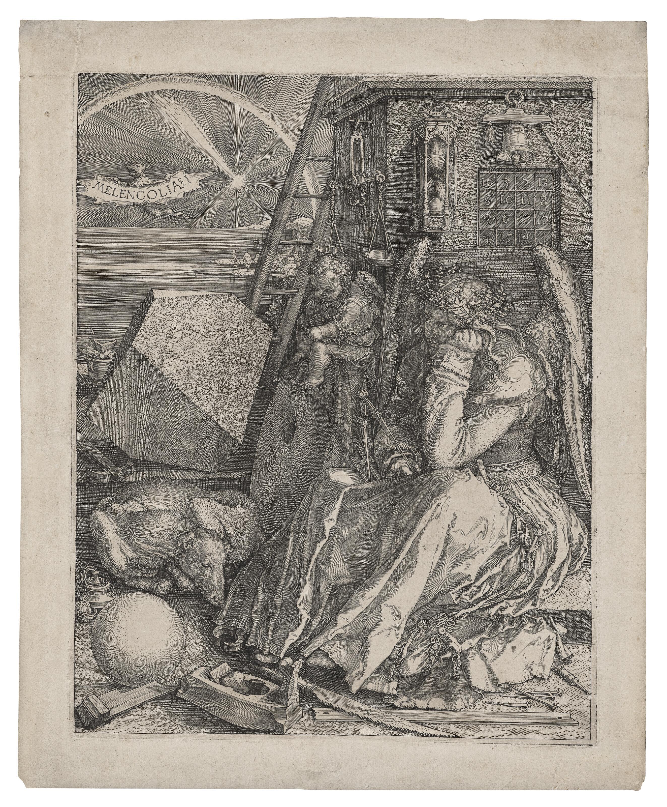Albrecht Dürer — Меланхолия I