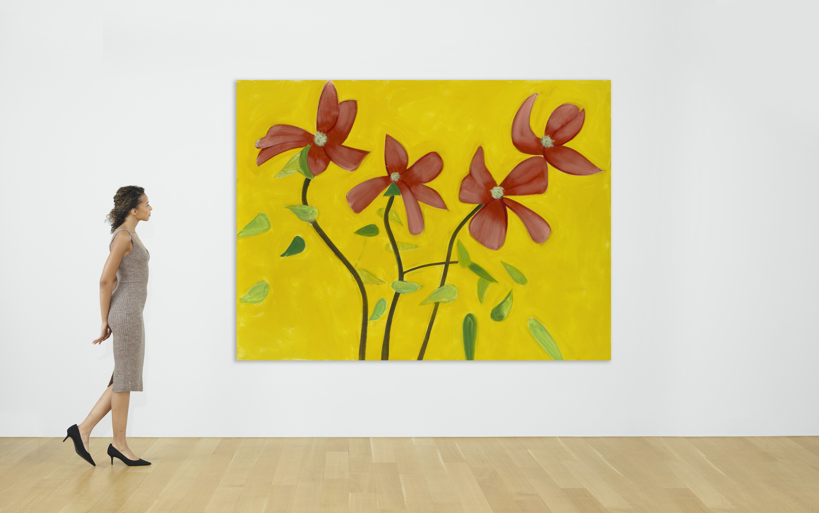 Alex Katz — Красный кизил I, изображение 3