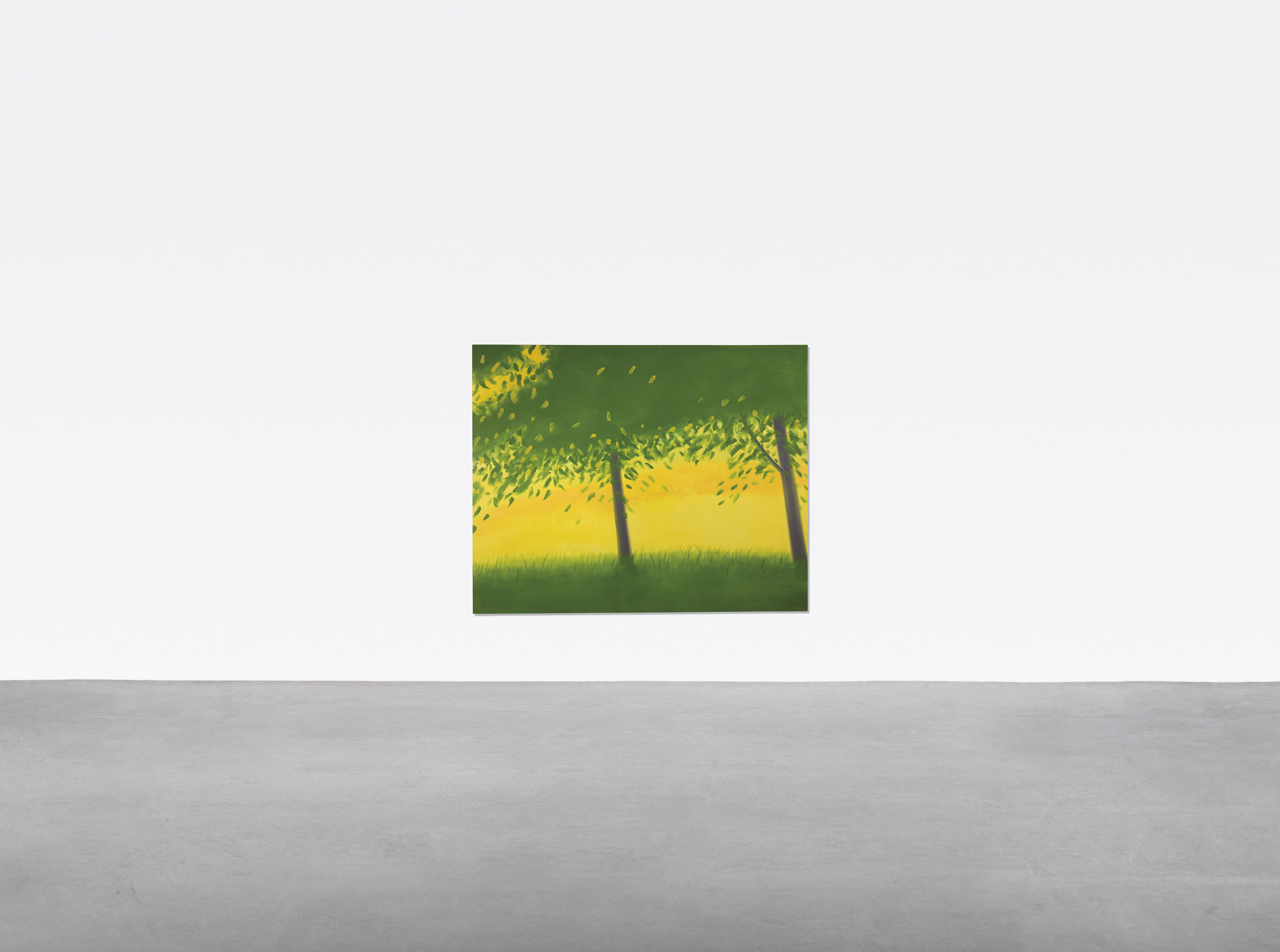 Alex Katz — Золотое поле №3, изображение 2