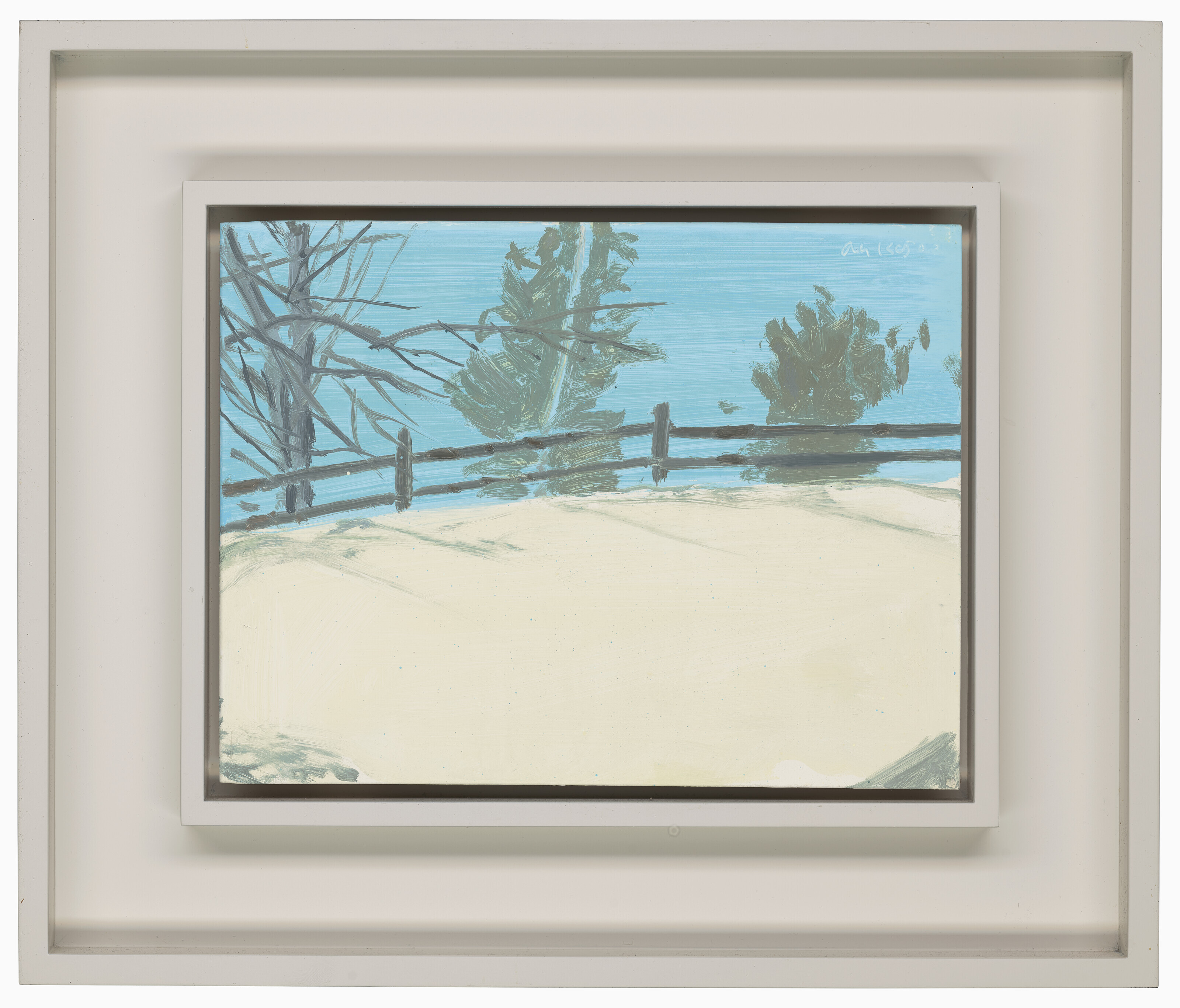 Alex Katz — Снежная сцена 1, изображение 2