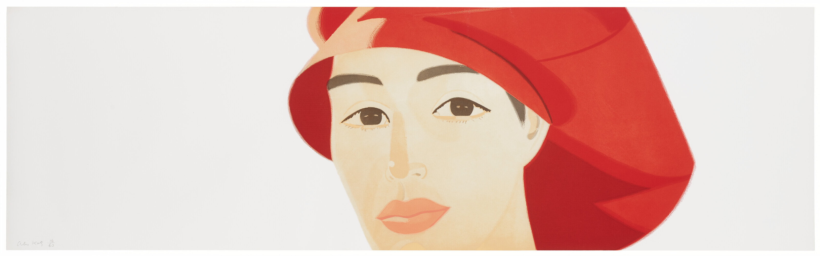 Alex Katz — Красная шапочка, изображение 1