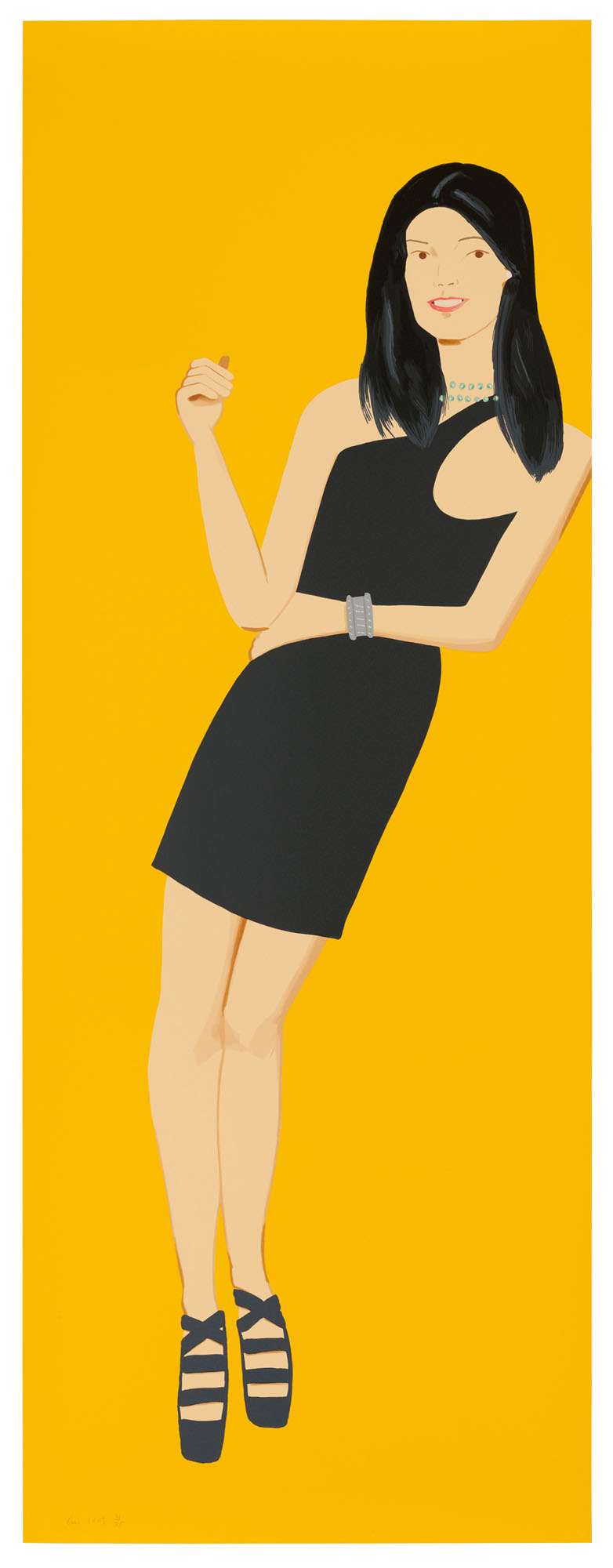 Alex Katz — Да, от кого: Черное платье