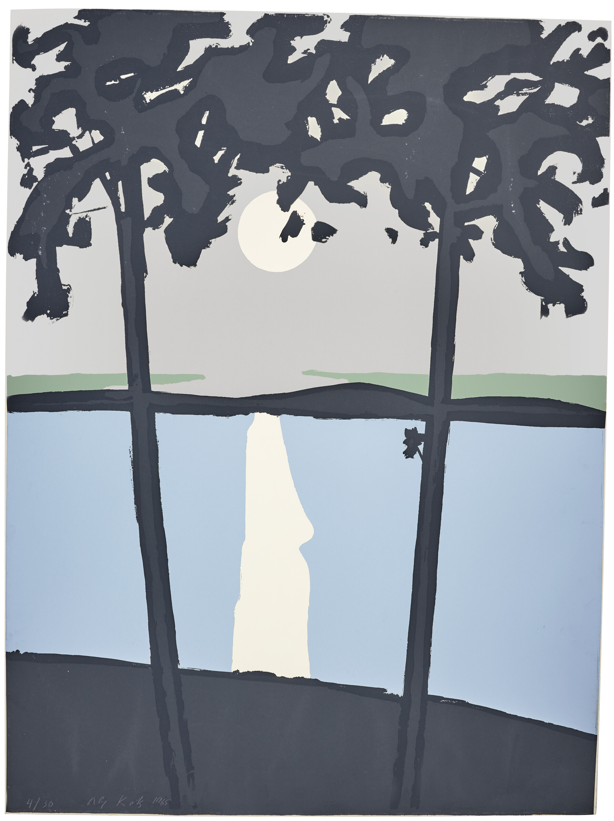Alex Katz — Луна-парк 1, изображение 1