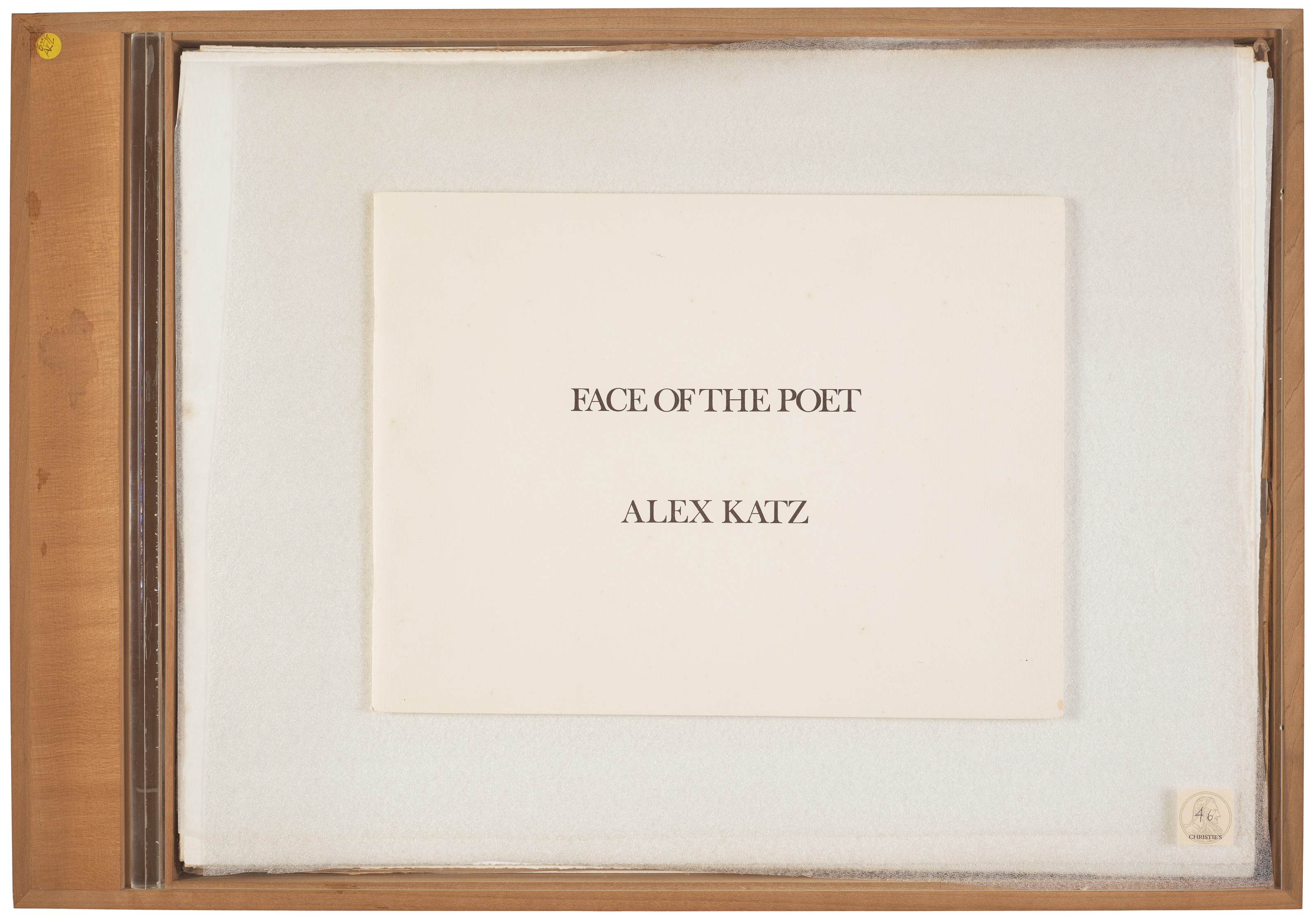 Alex Katz — Лицо поэта, изображение 17