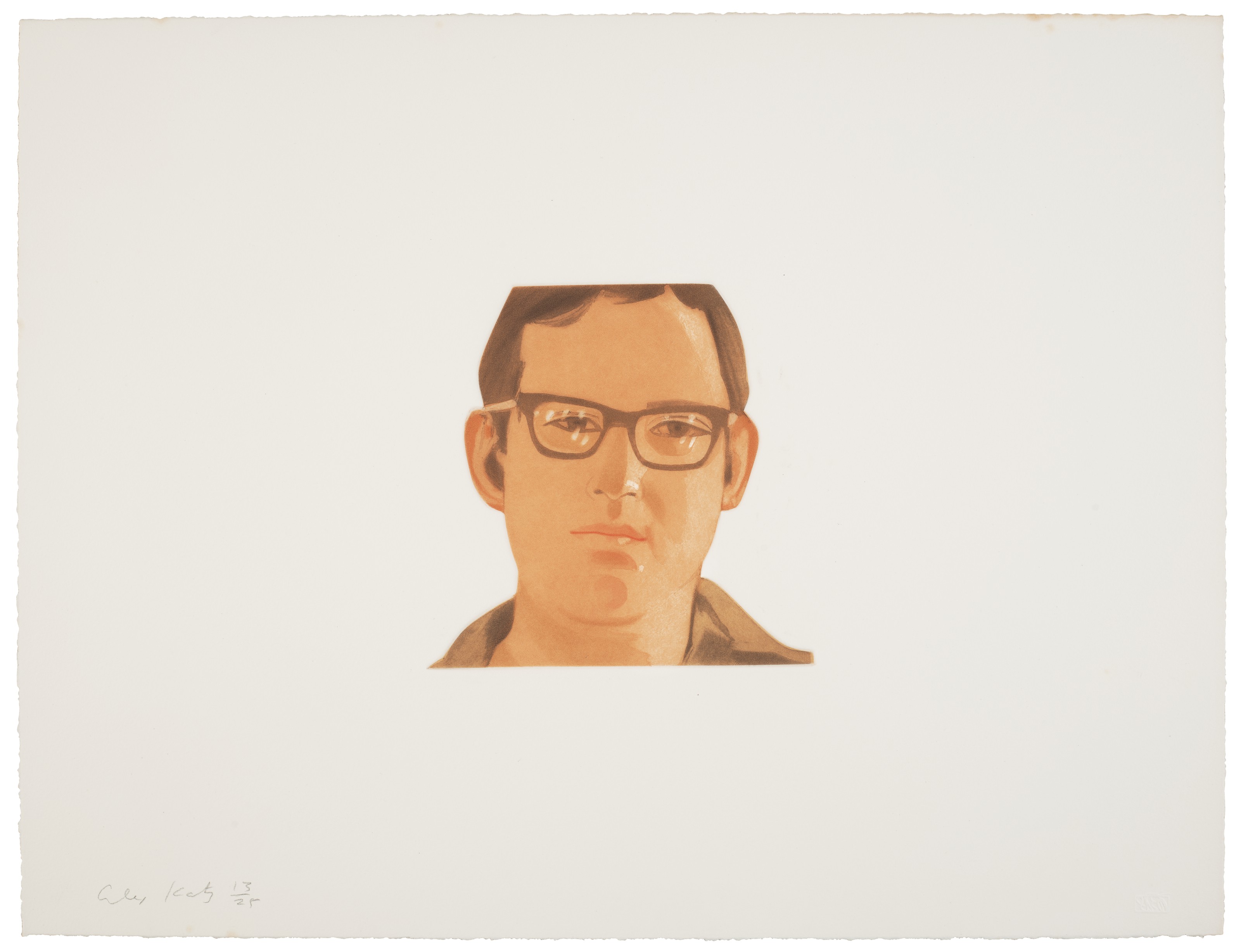 Alex Katz — Лицо поэта, изображение 3