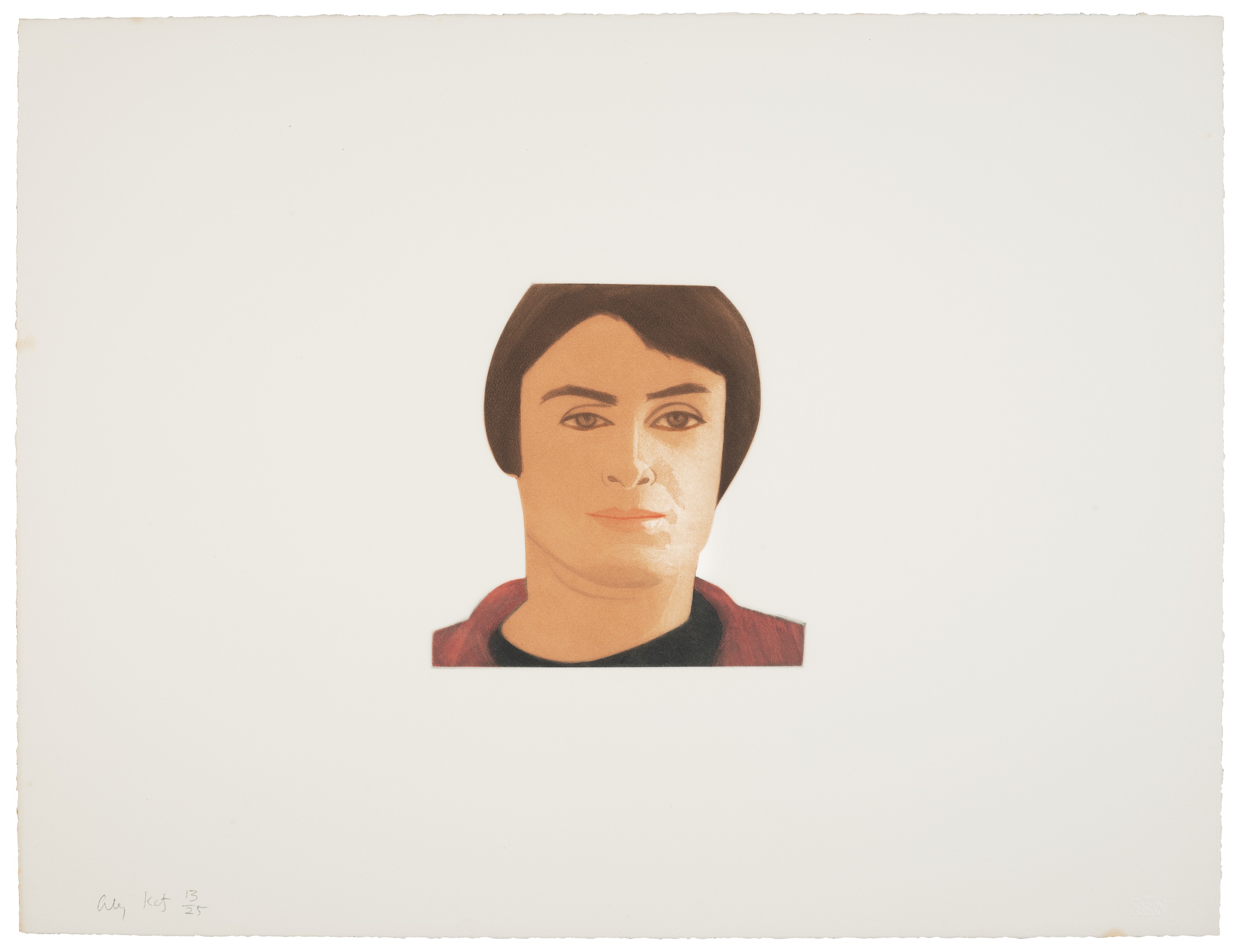 Alex Katz — Лицо поэта, изображение 4