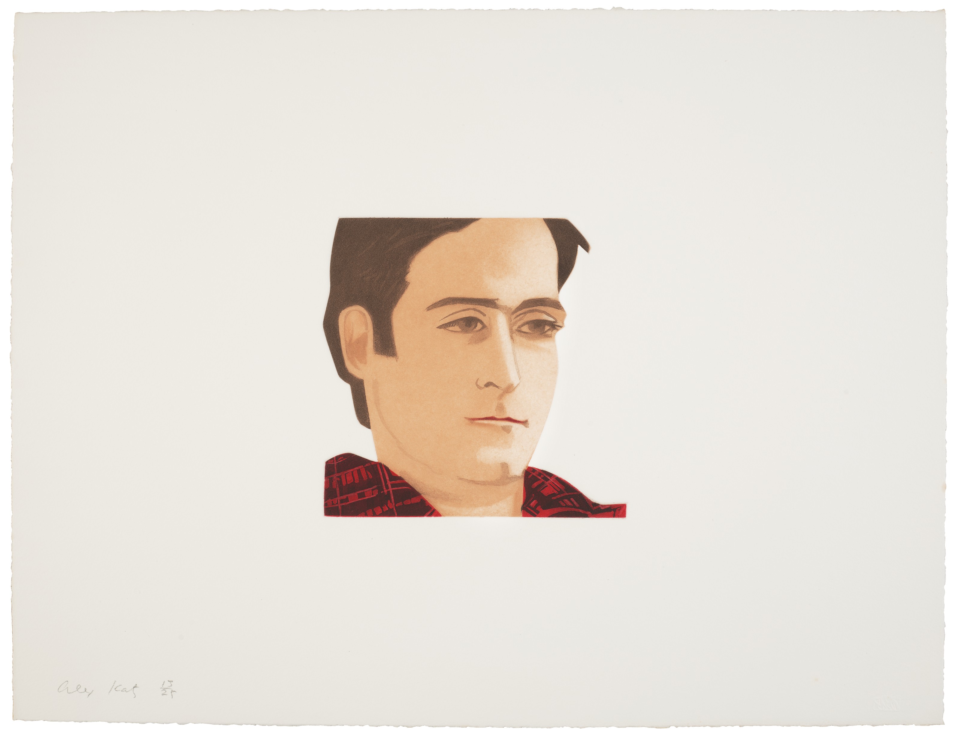 Alex Katz — Лицо поэта, изображение 5
