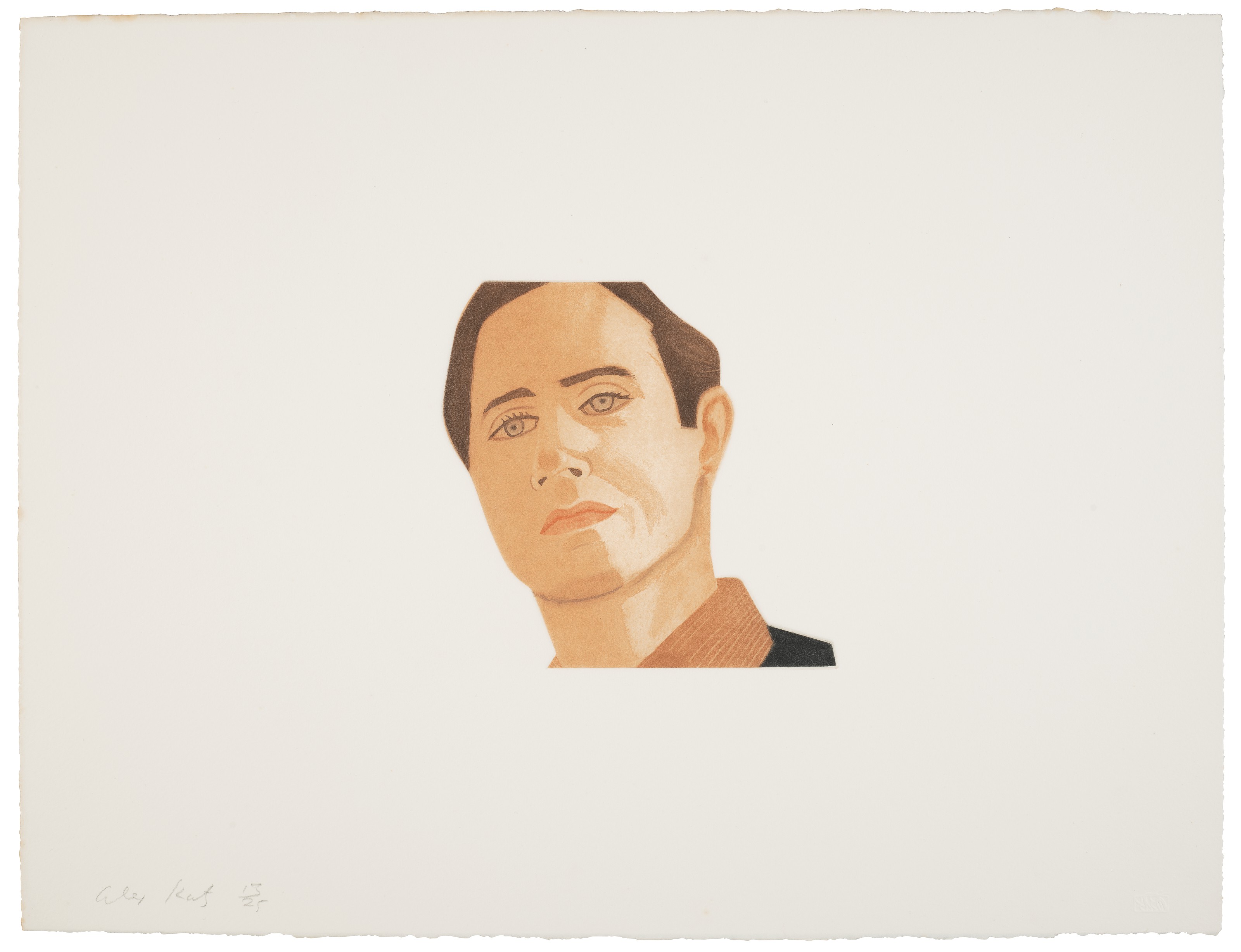Alex Katz — Лицо поэта, изображение 7