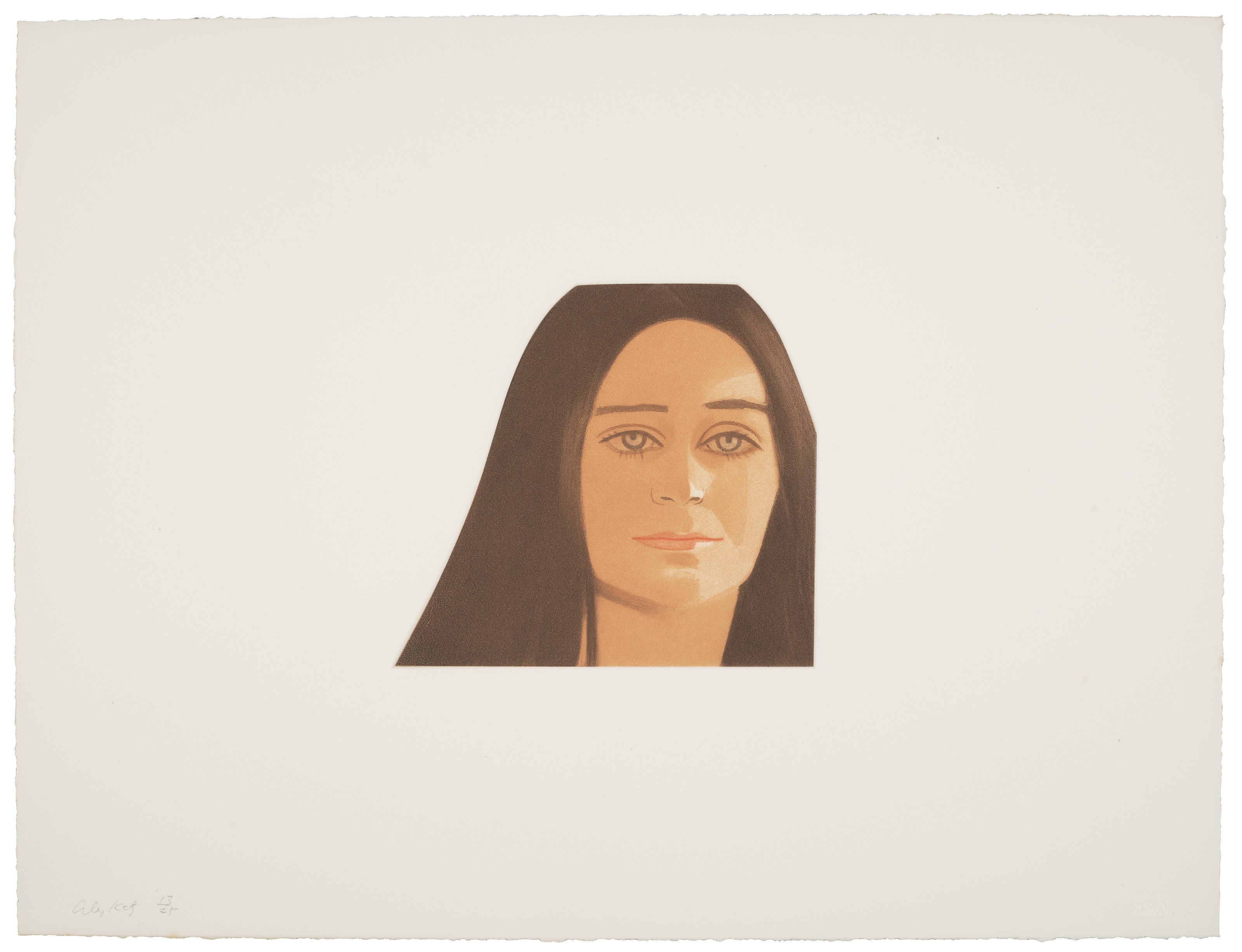 Alex Katz — Лицо поэта, изображение 8