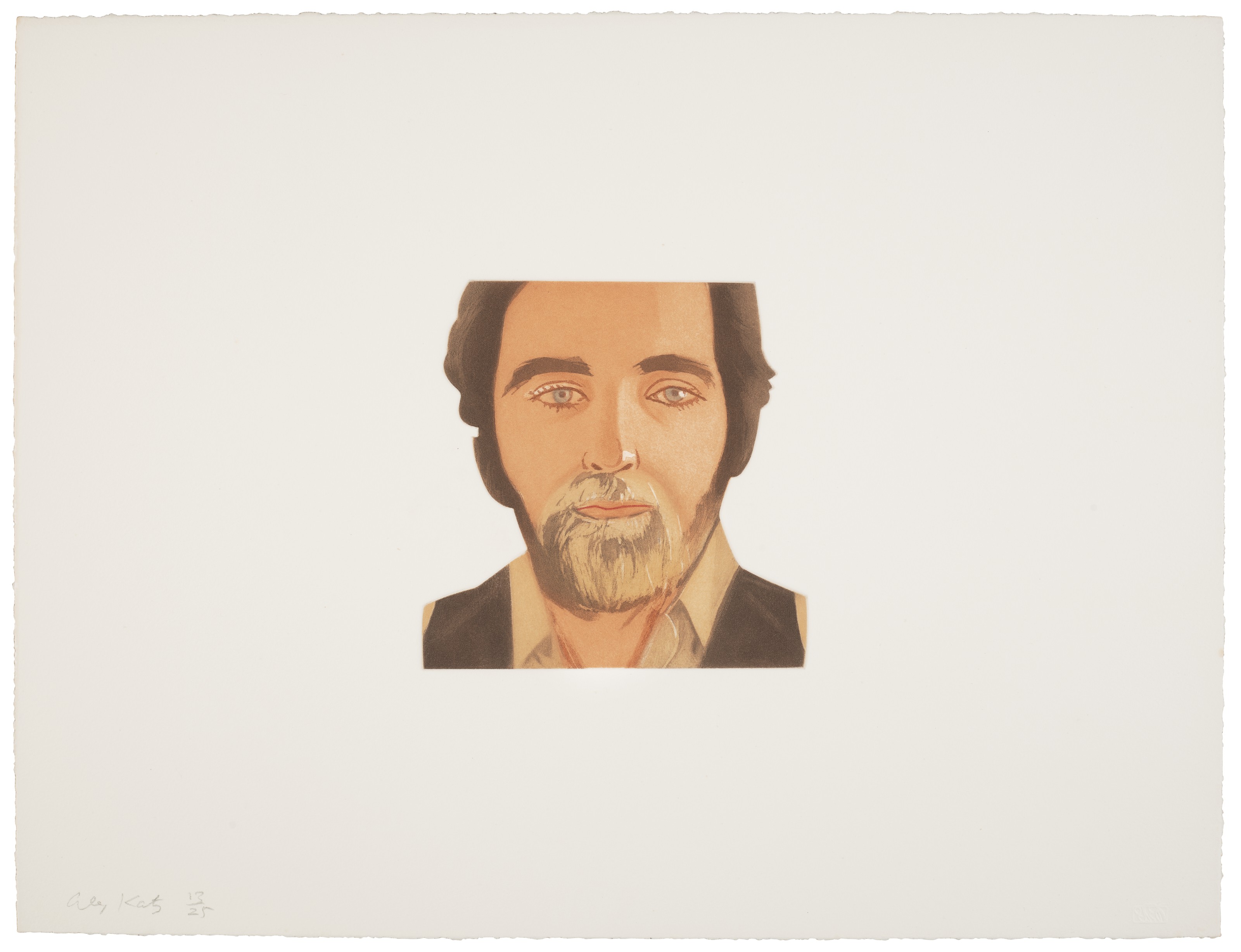 Alex Katz — Лицо поэта, изображение 9