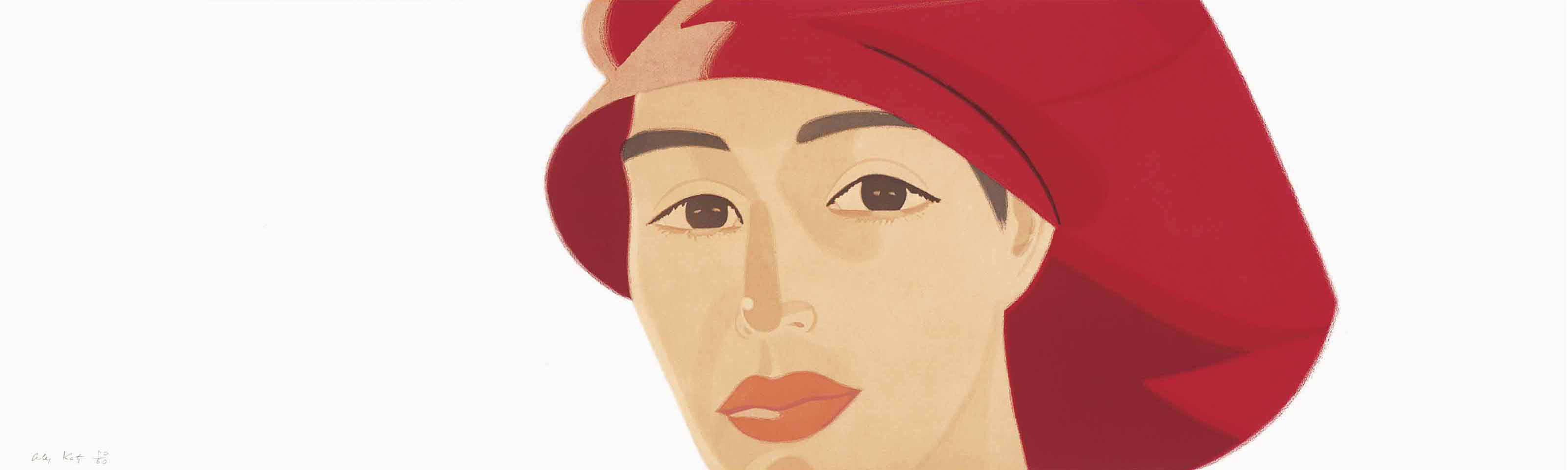 Alex Katz — Красная шапочка