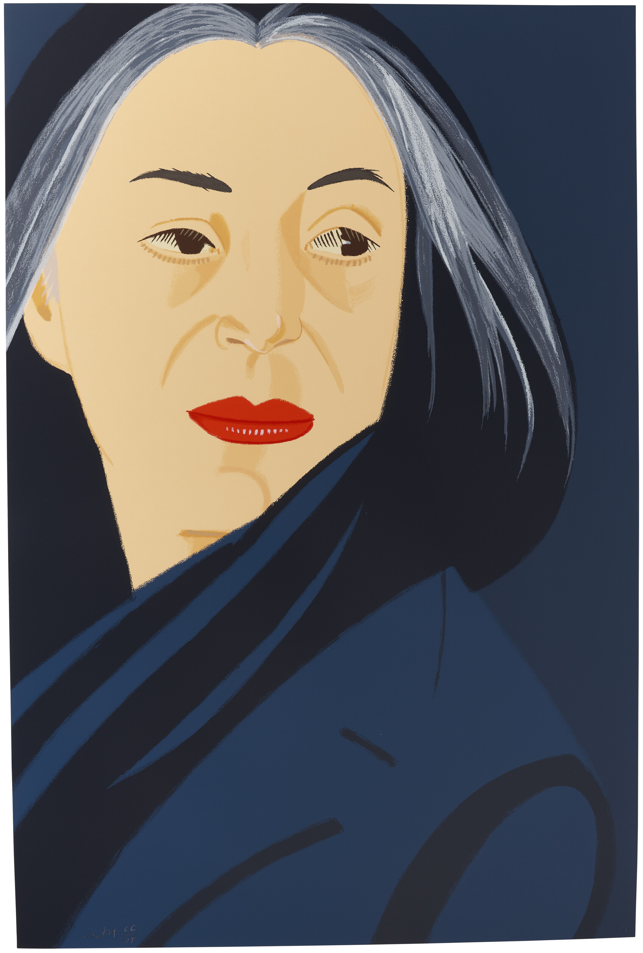 Alex Katz — Черный шарф