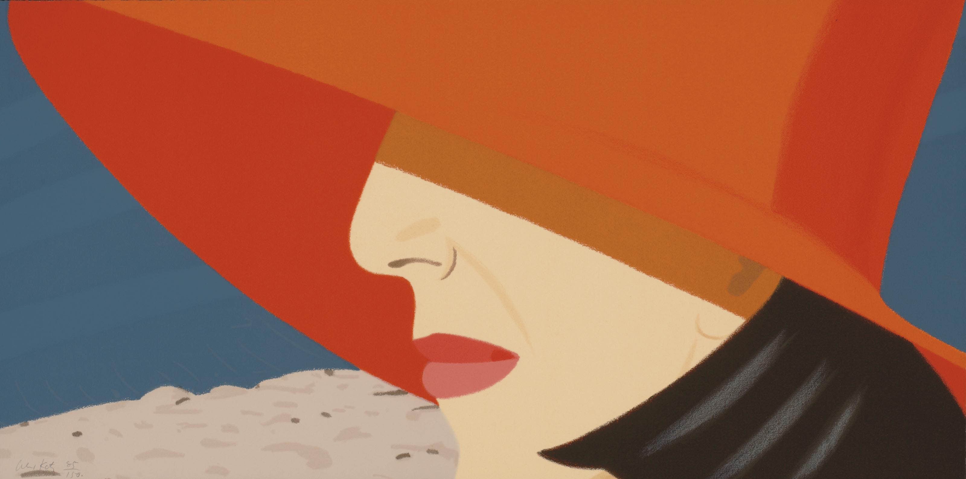 Alex Katz — Оранжевая шляпа от Алекса и Ады, 1960-е - 1980-е годы