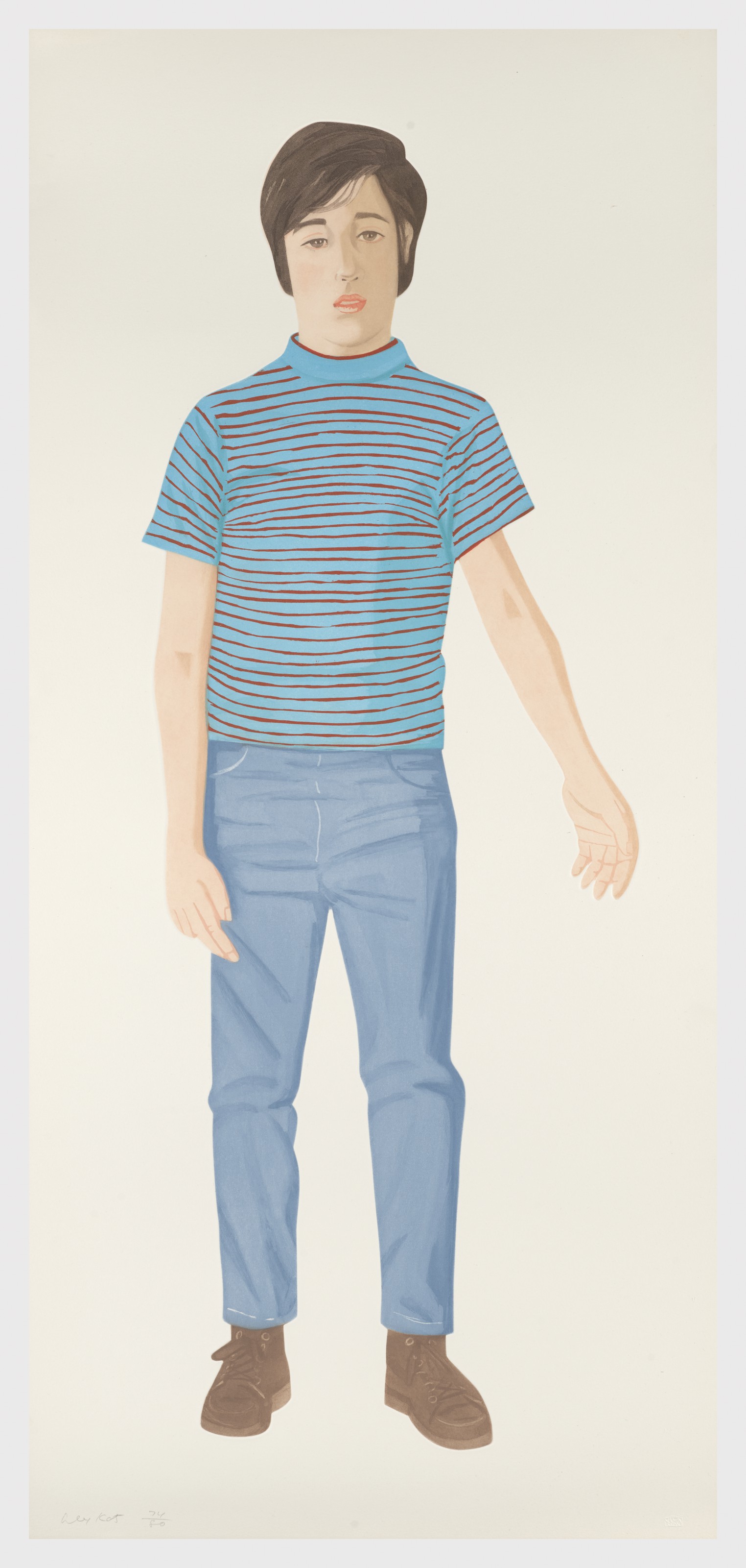 Alex Katz — Рубашка в полоску