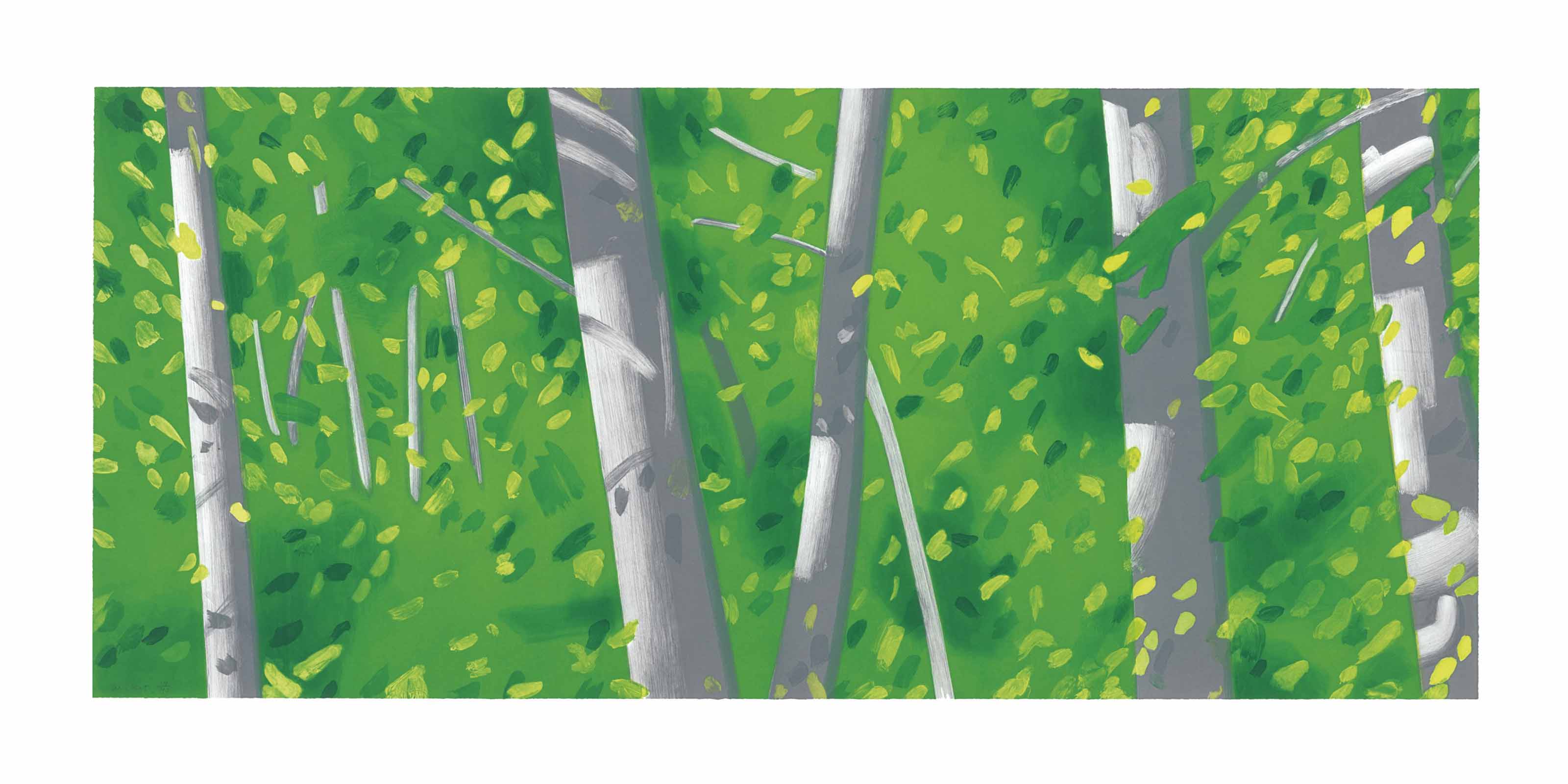 Alex Katz — Лес