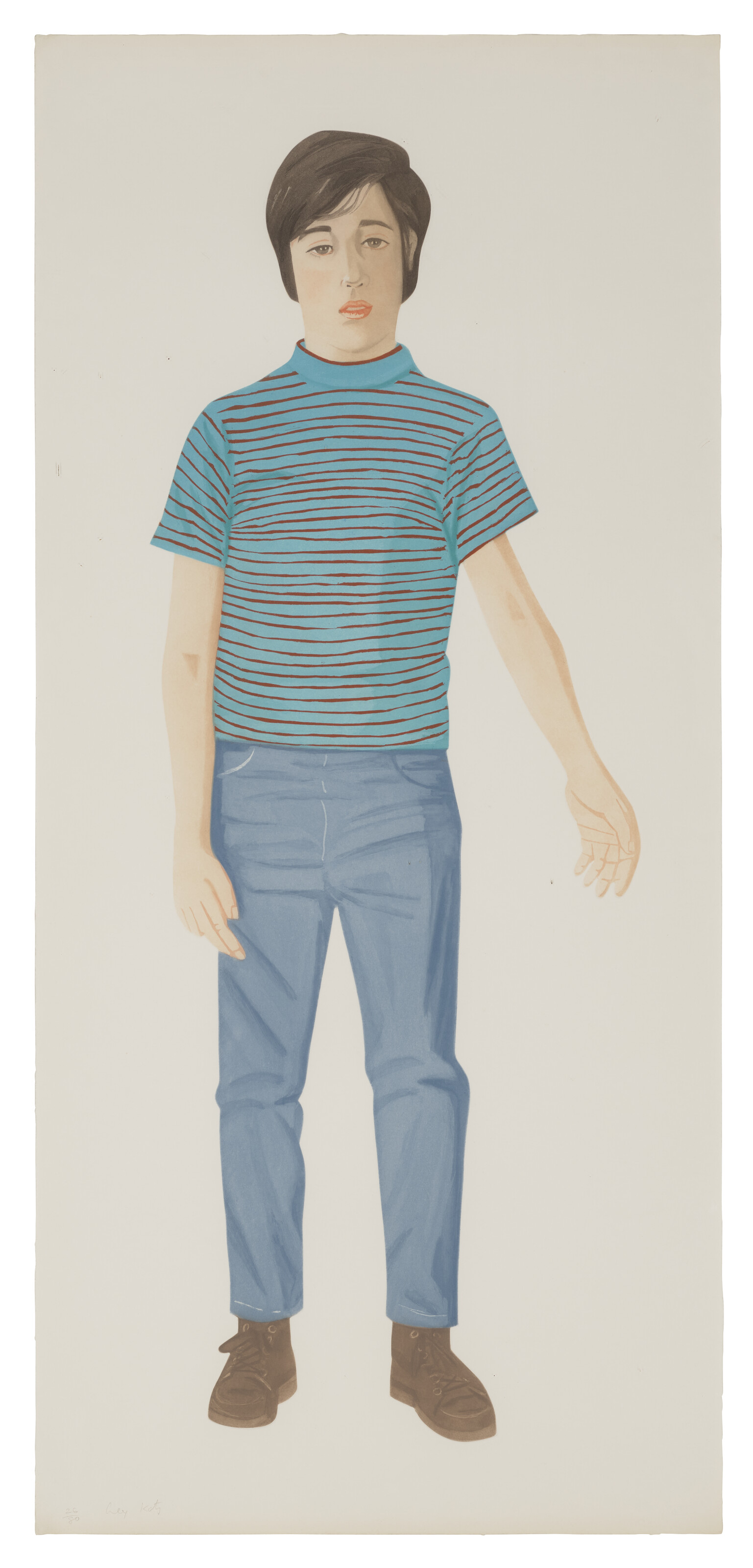 Alex Katz — Рубашка в полоску