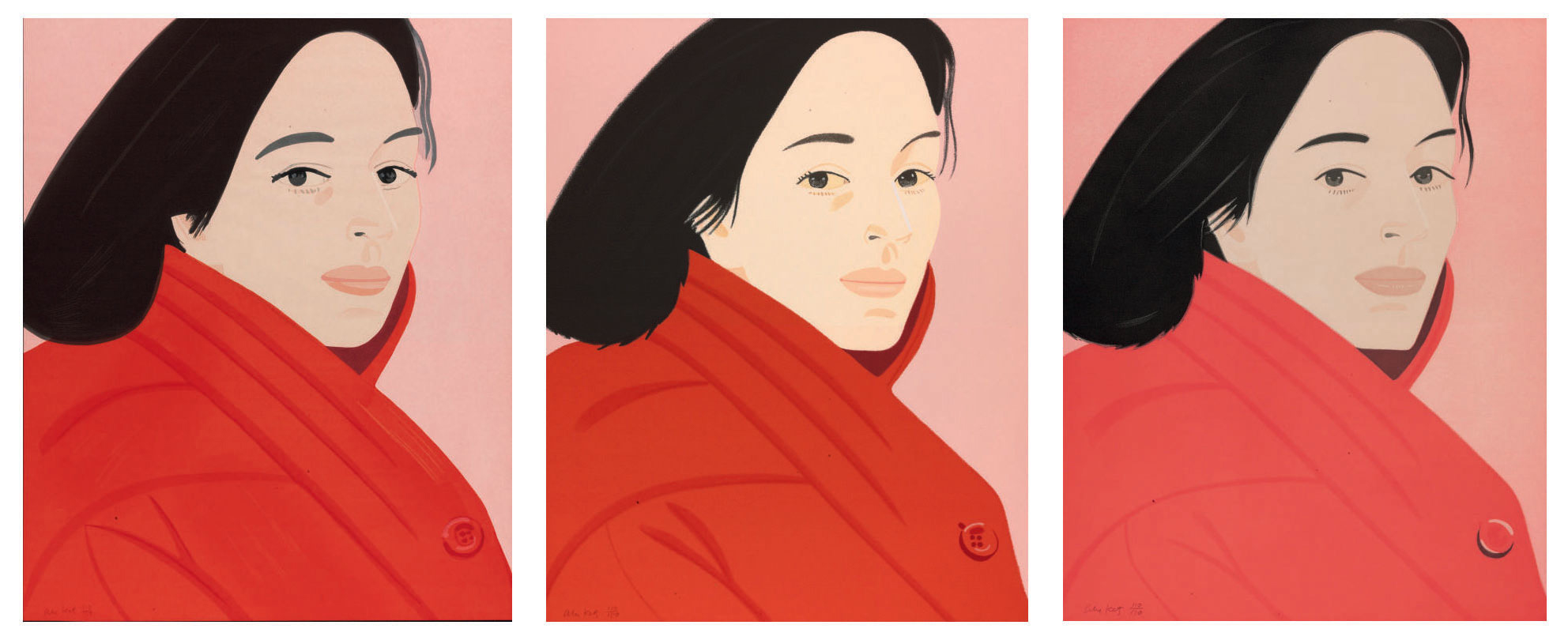 Alex Katz — Оживленный день I-III