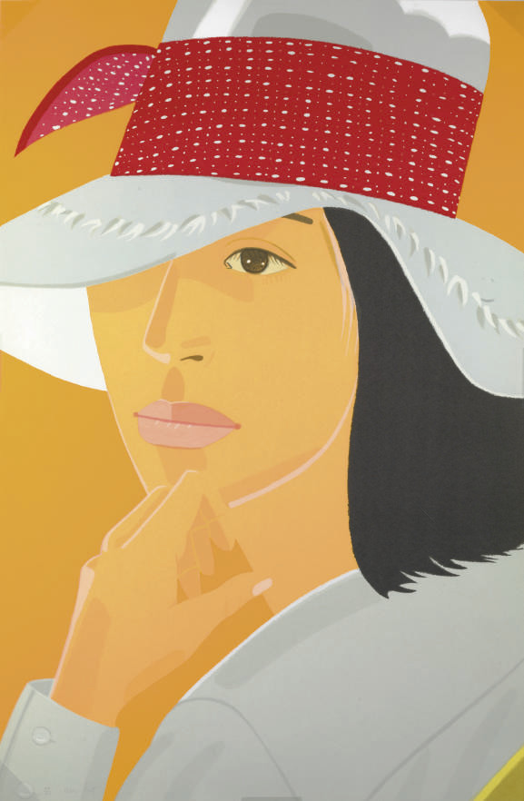 Alex Katz — Красная полоса (Маравелл 116)
