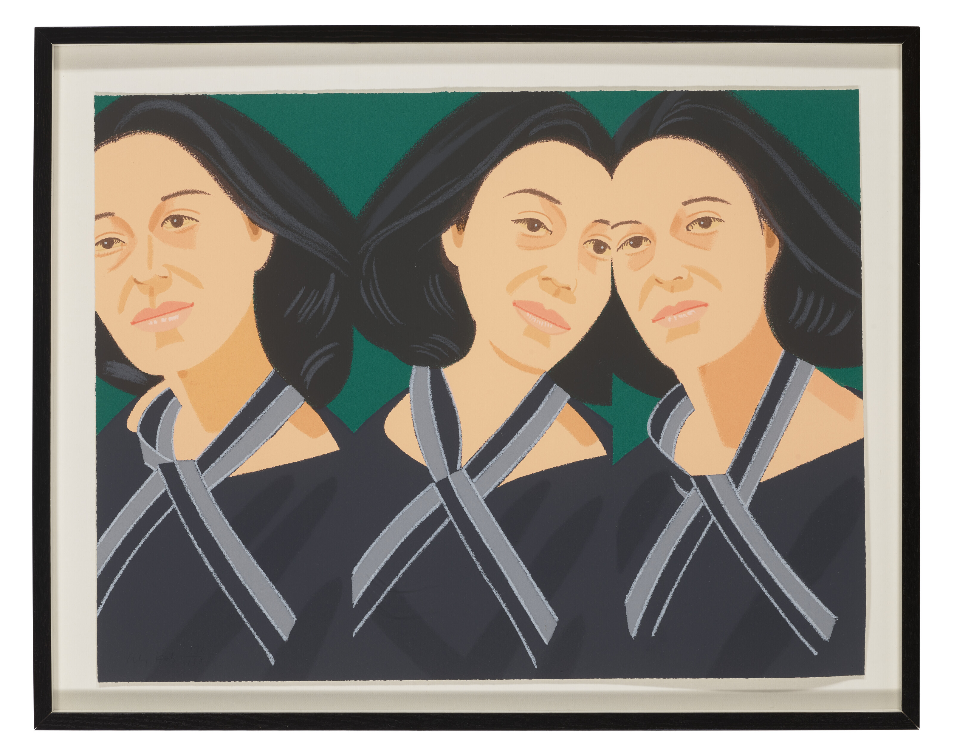 Alex Katz — Серая лента, от Алекса и Ады с 1960-х по 1980-е годы, изображение 2