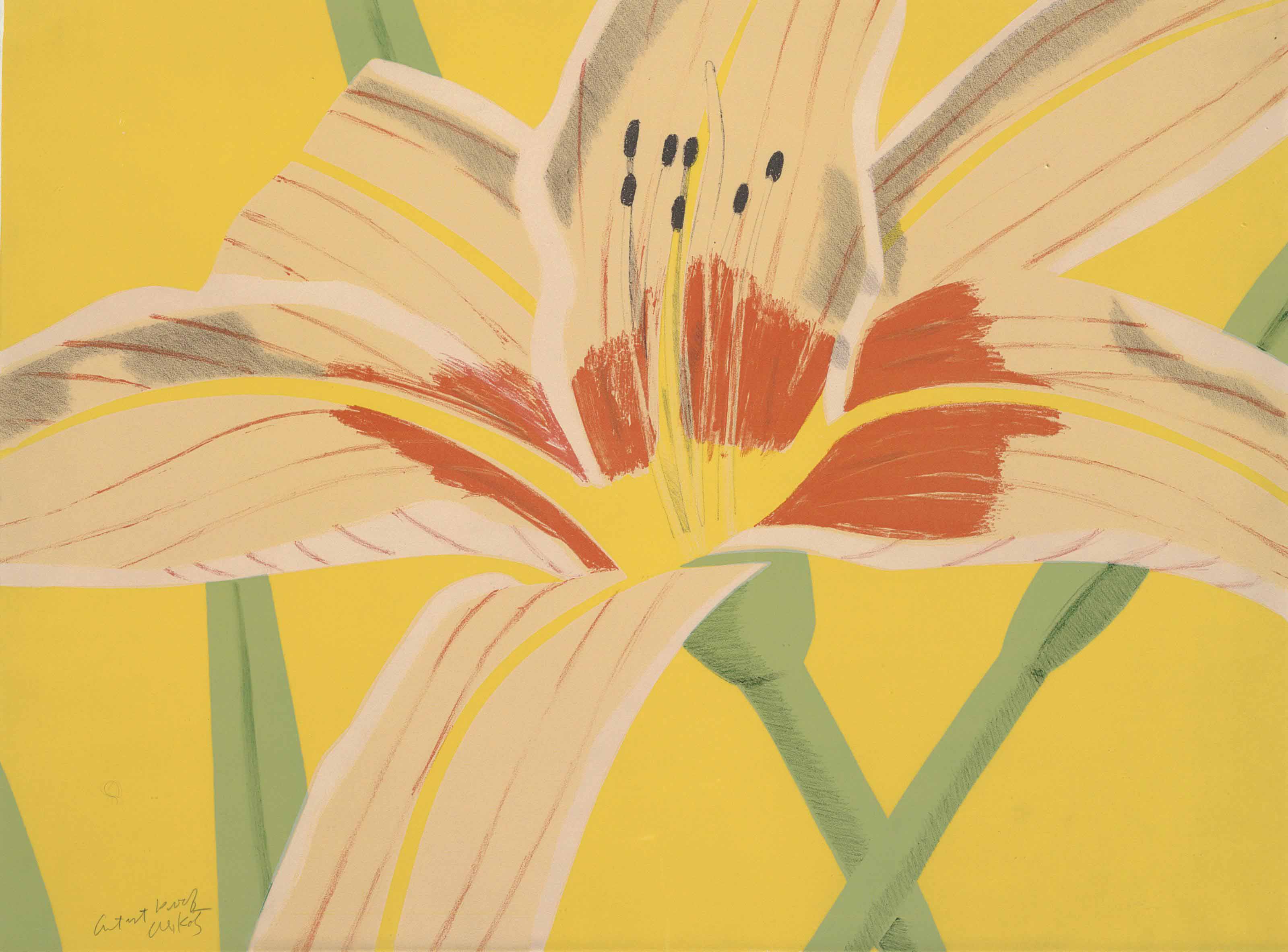 Alex Katz — Дневная лилия 2