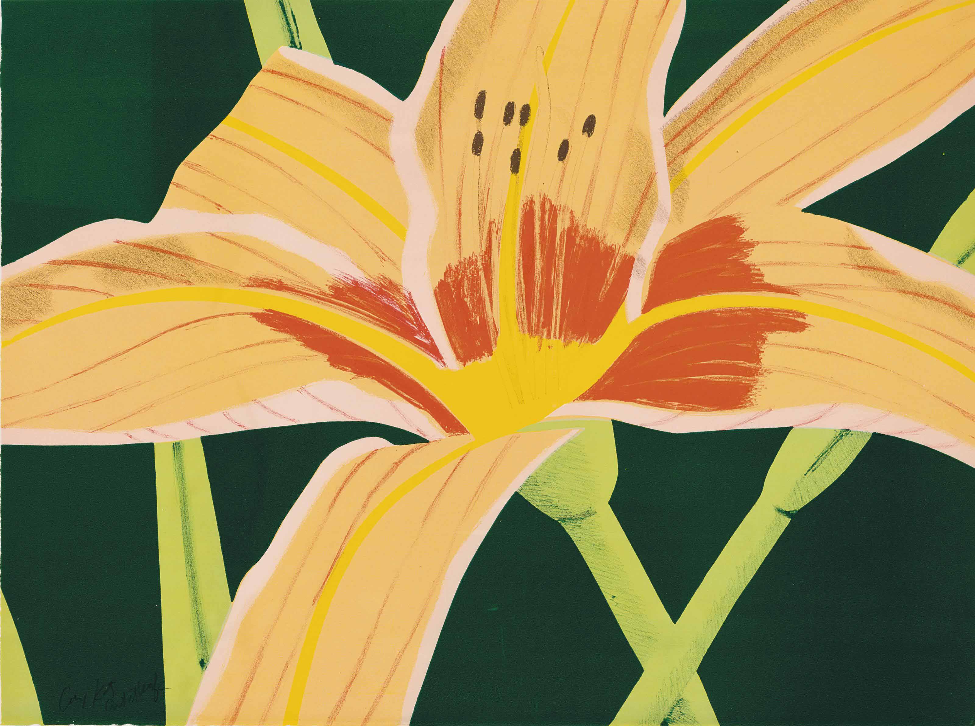 Alex Katz — День лилии 1, 1969